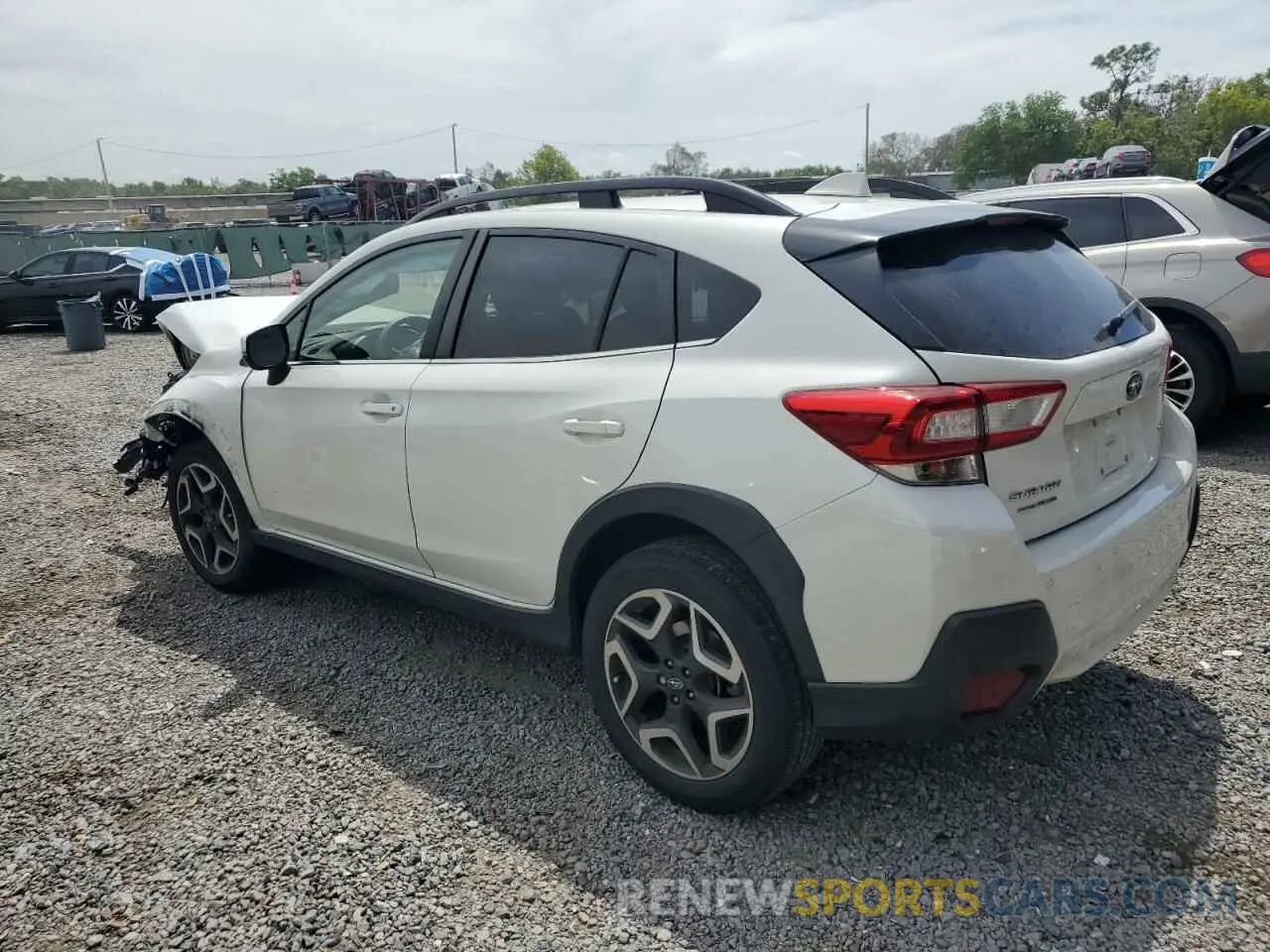 2 Photograph of a damaged car JF2GTANCXKH310998 SUBARU CROSSTREK 2019