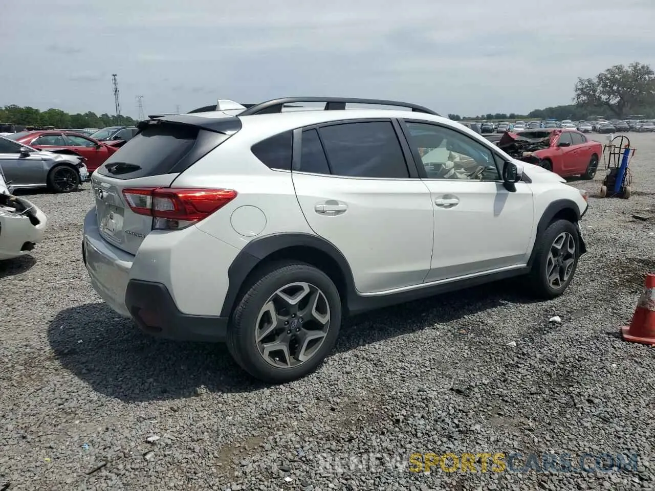 3 Photograph of a damaged car JF2GTANCXKH310998 SUBARU CROSSTREK 2019