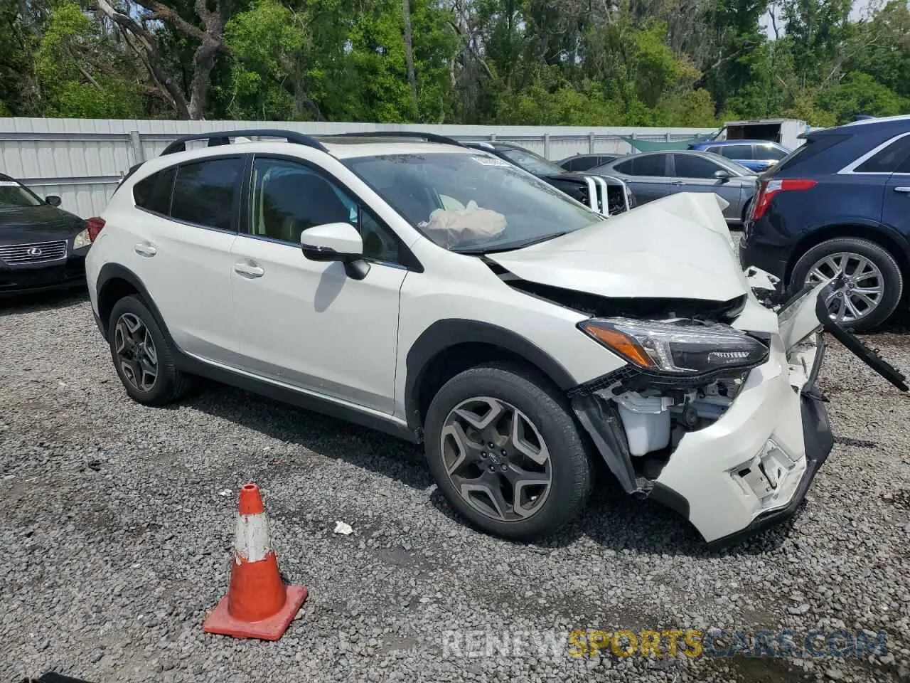 4 Photograph of a damaged car JF2GTANCXKH310998 SUBARU CROSSTREK 2019