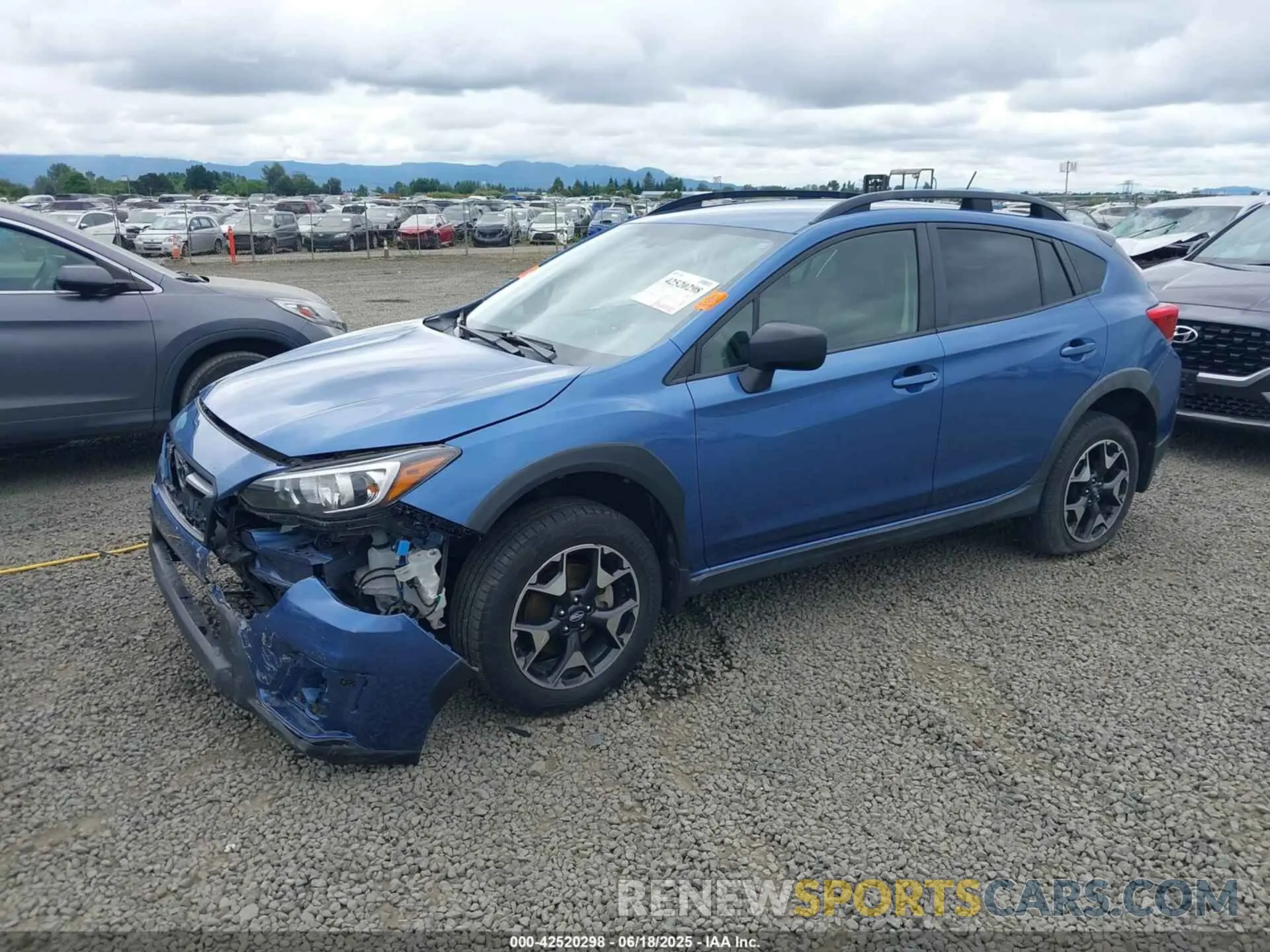 2 Photograph of a damaged car JF2GTABC1L8279002 SUBARU CROSSTREK 2020
