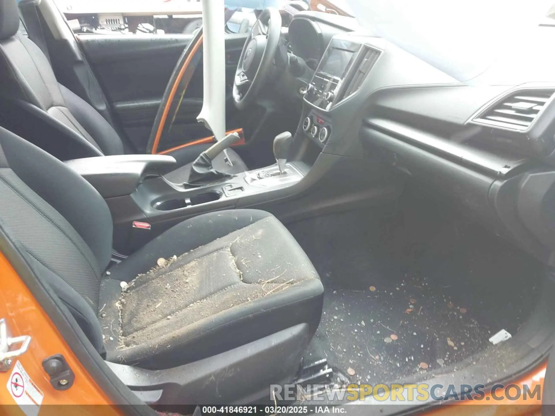 5 Photograph of a damaged car JF2GTABC2LH205524 SUBARU CROSSTREK 2020