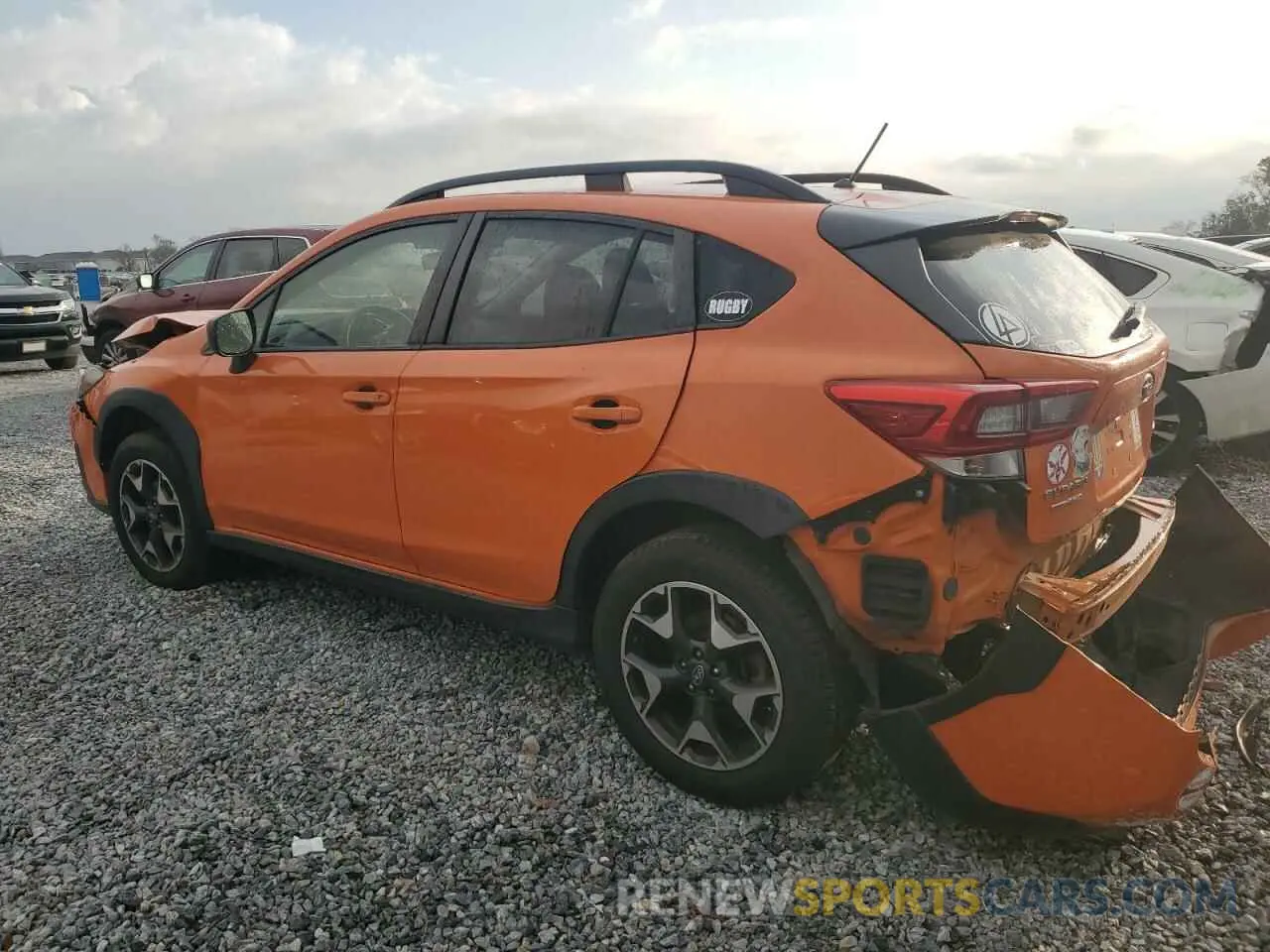 2 Photograph of a damaged car JF2GTABC7L8227342 SUBARU CROSSTREK 2020