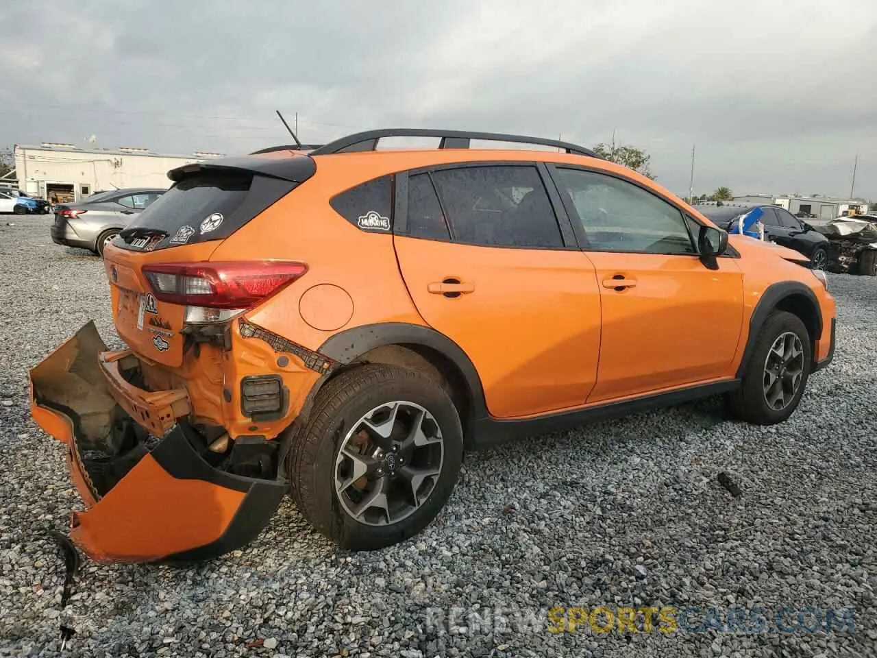 3 Photograph of a damaged car JF2GTABC7L8227342 SUBARU CROSSTREK 2020