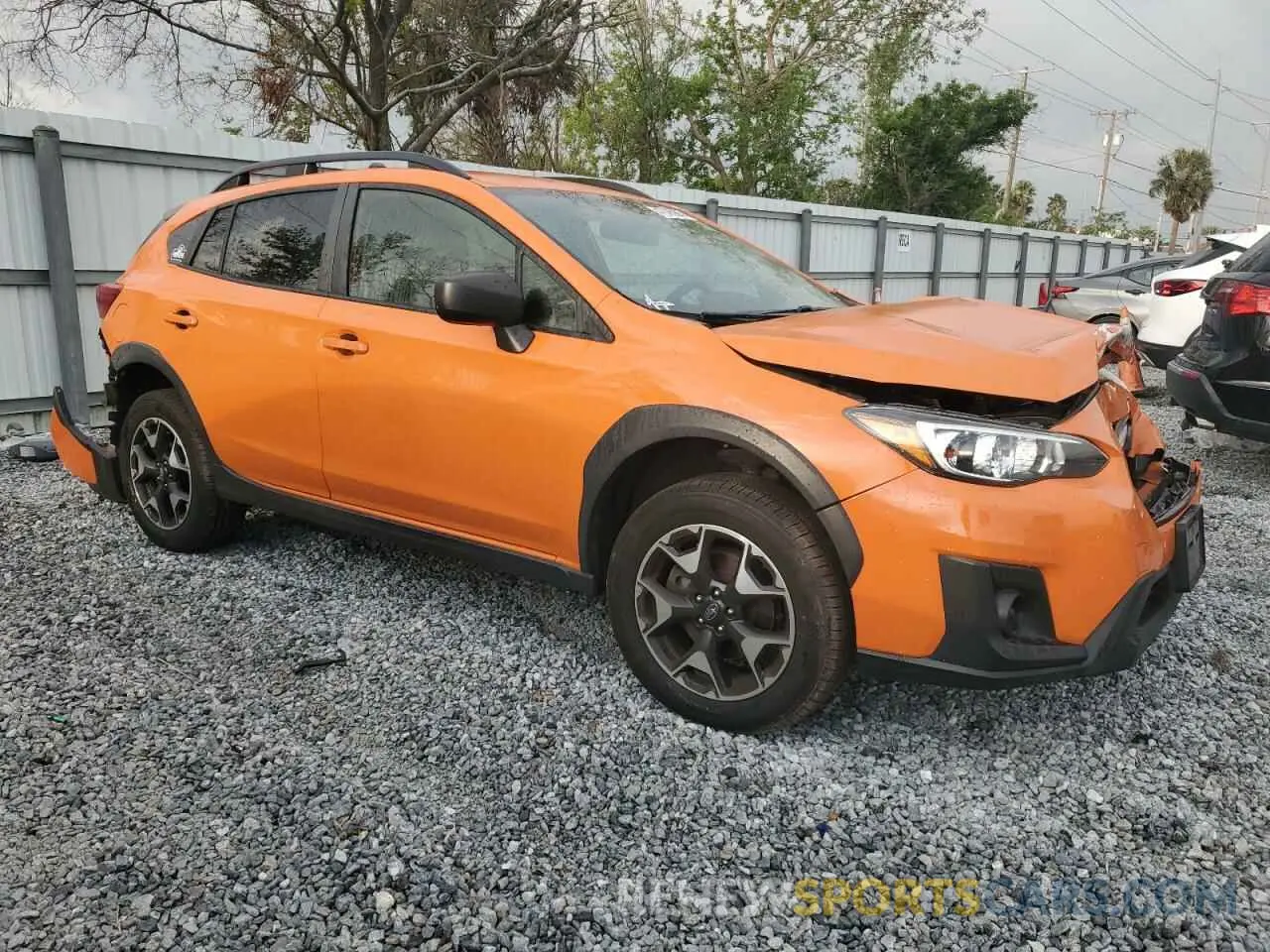 4 Photograph of a damaged car JF2GTABC7L8227342 SUBARU CROSSTREK 2020