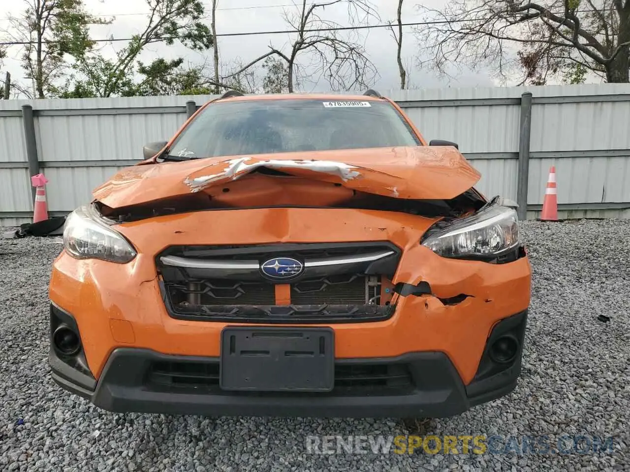 5 Photograph of a damaged car JF2GTABC7L8227342 SUBARU CROSSTREK 2020