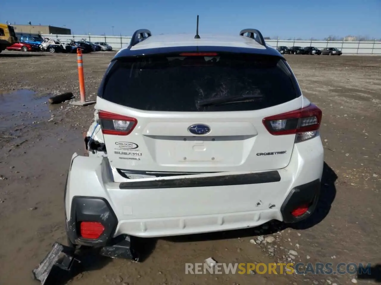 6 Photograph of a damaged car JF2GTABC8LH243873 SUBARU CROSSTREK 2020