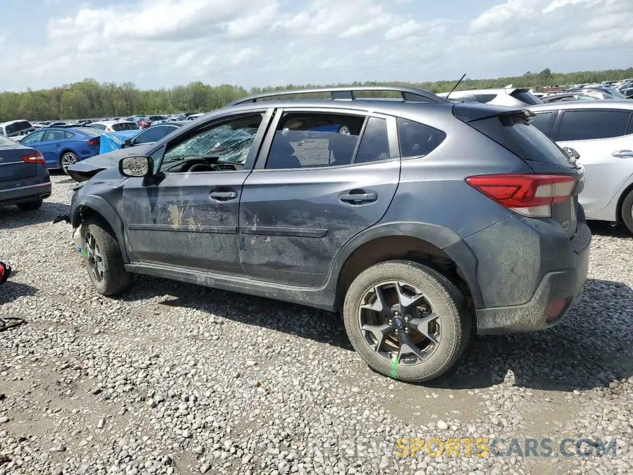 2 Photograph of a damaged car JF2GTABC9LH243994 SUBARU CROSSTREK 2020