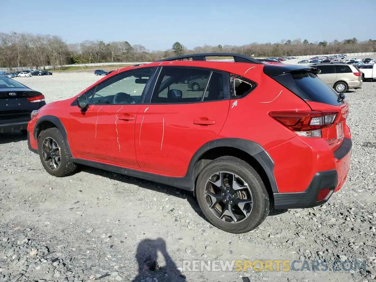 2 Photograph of a damaged car JF2GTABCXLH268077 SUBARU CROSSTREK 2020