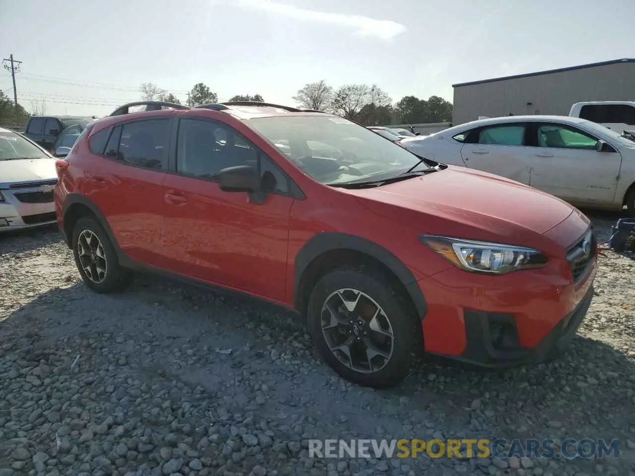 4 Photograph of a damaged car JF2GTABCXLH268077 SUBARU CROSSTREK 2020