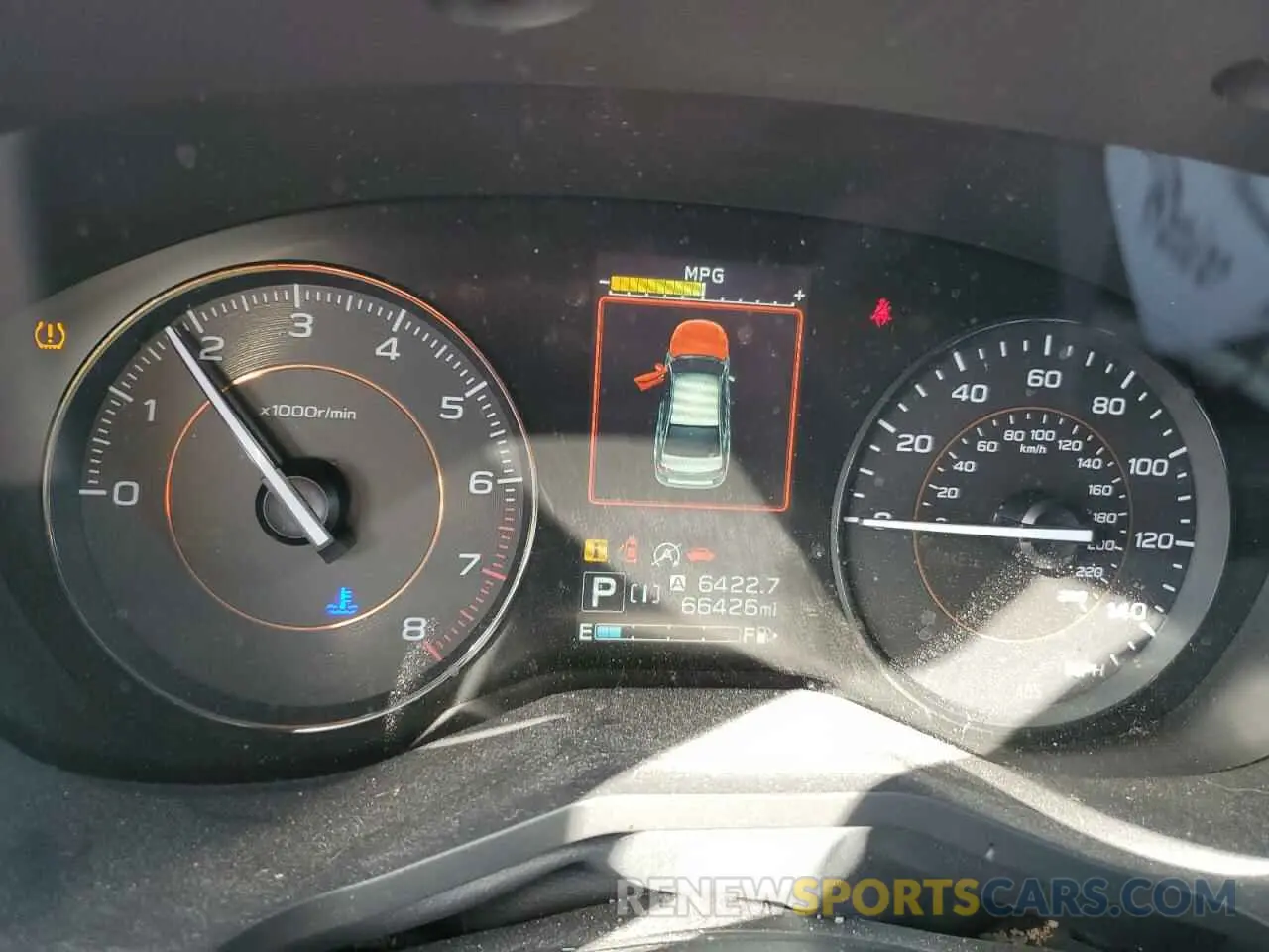 9 Photograph of a damaged car JF2GTABCXLH268077 SUBARU CROSSTREK 2020