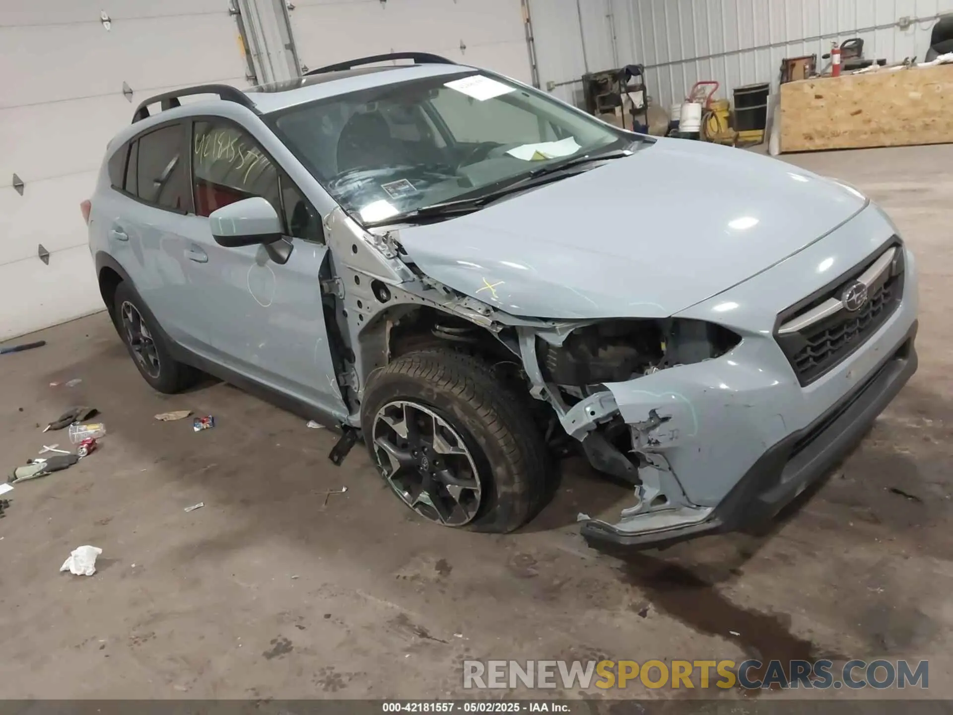 1 Photograph of a damaged car JF2GTAEC0LH231180 SUBARU CROSSTREK 2020