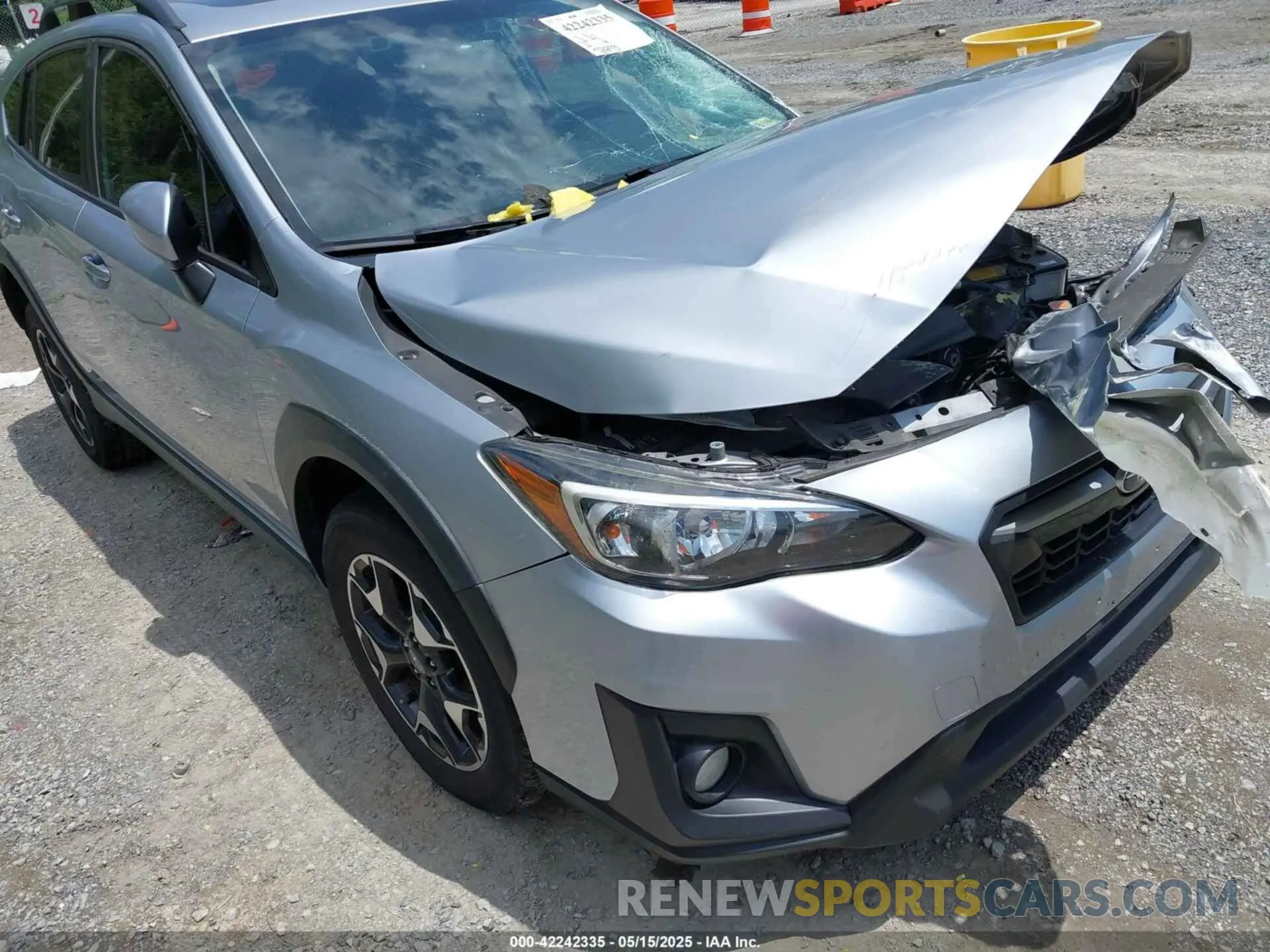 19 Photograph of a damaged car JF2GTAEC0LH252756 SUBARU CROSSTREK 2020