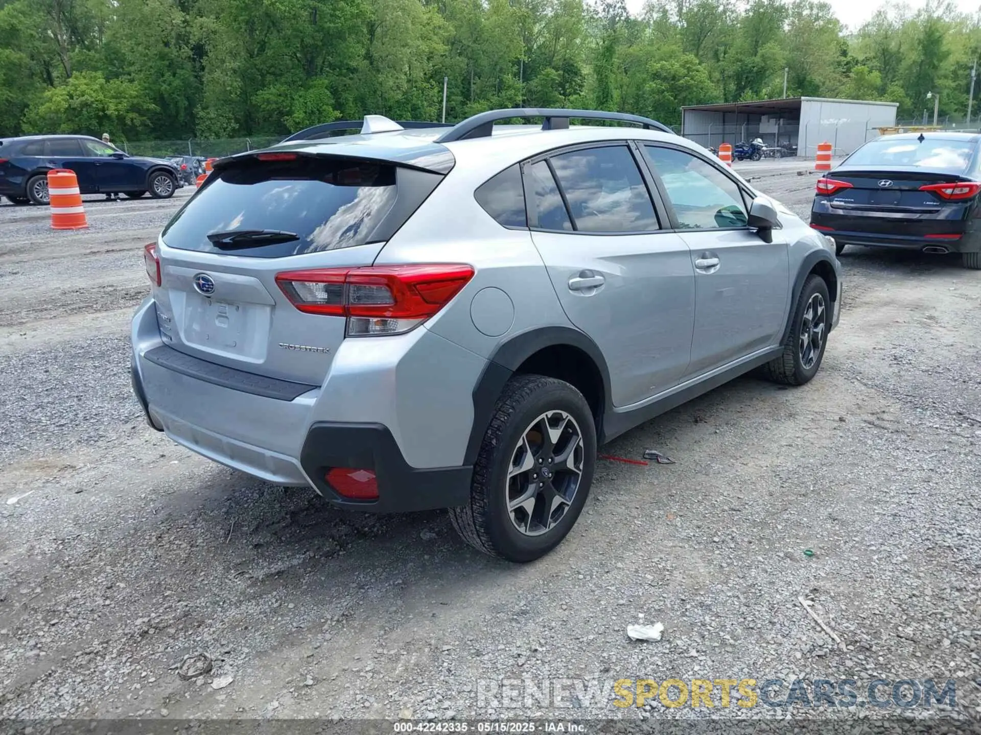 4 Photograph of a damaged car JF2GTAEC0LH252756 SUBARU CROSSTREK 2020
