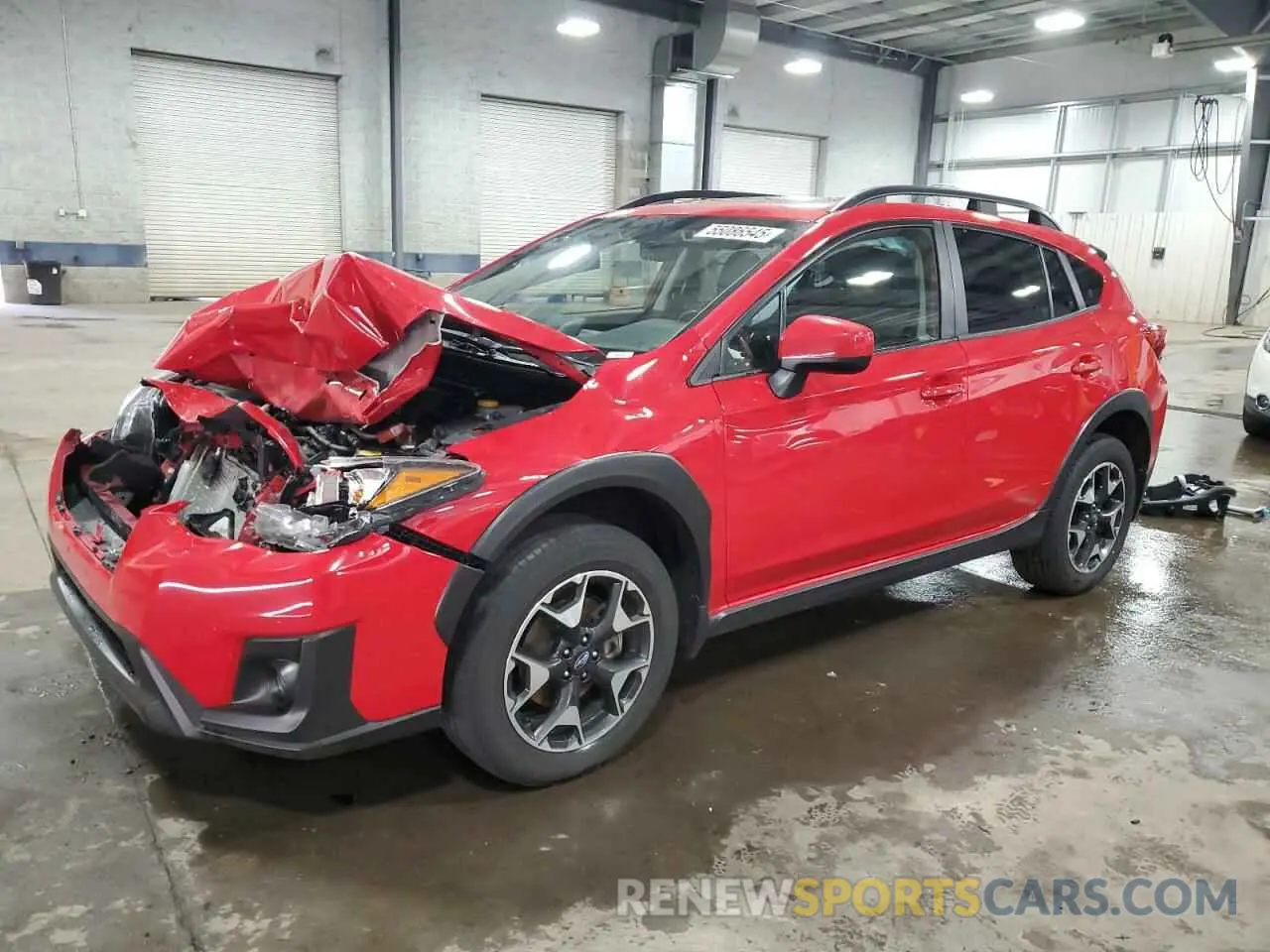 1 Photograph of a damaged car JF2GTAEC0LH268701 SUBARU CROSSTREK 2020