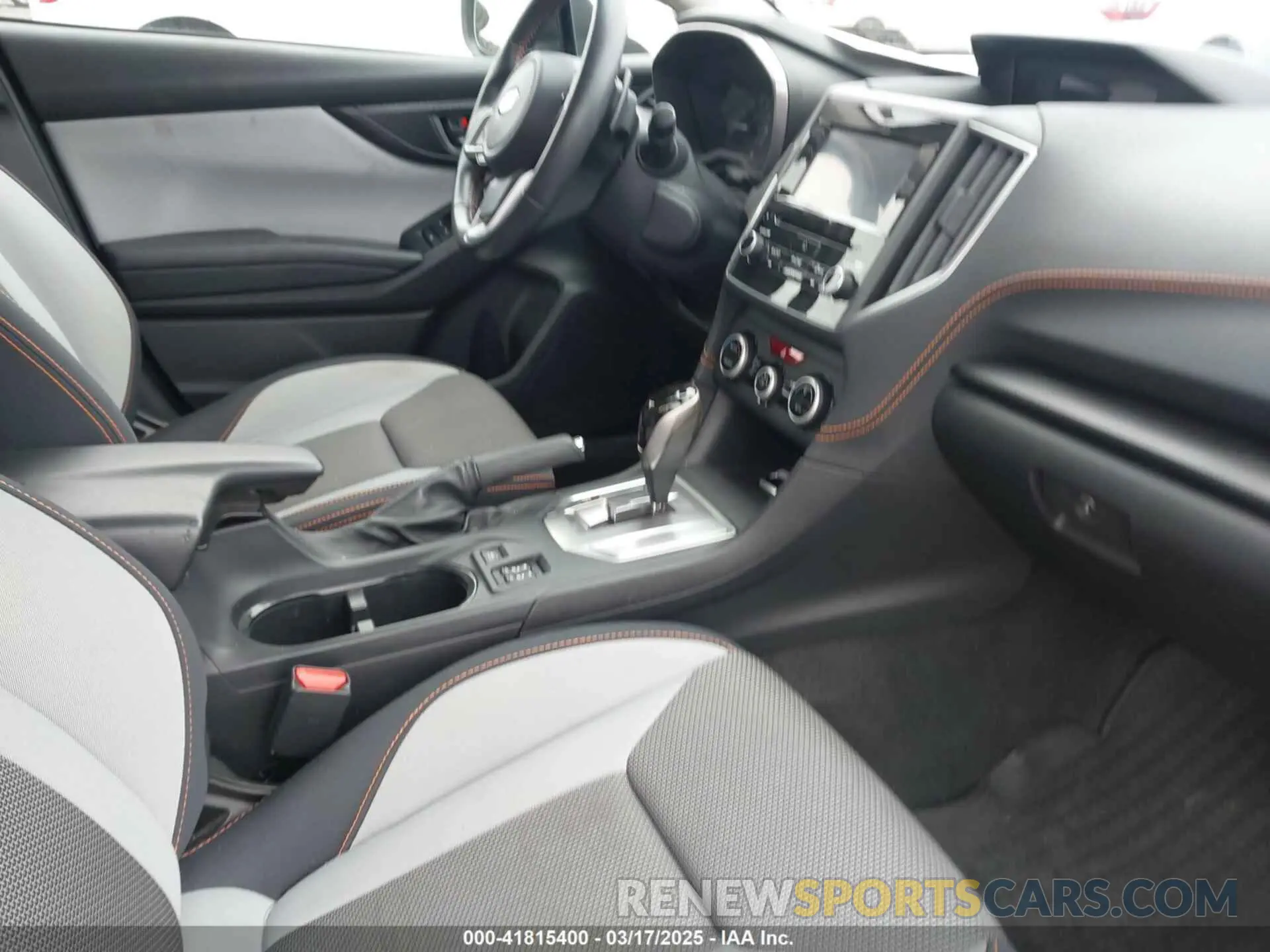 5 Photograph of a damaged car JF2GTAEC1L8233844 SUBARU CROSSTREK 2020