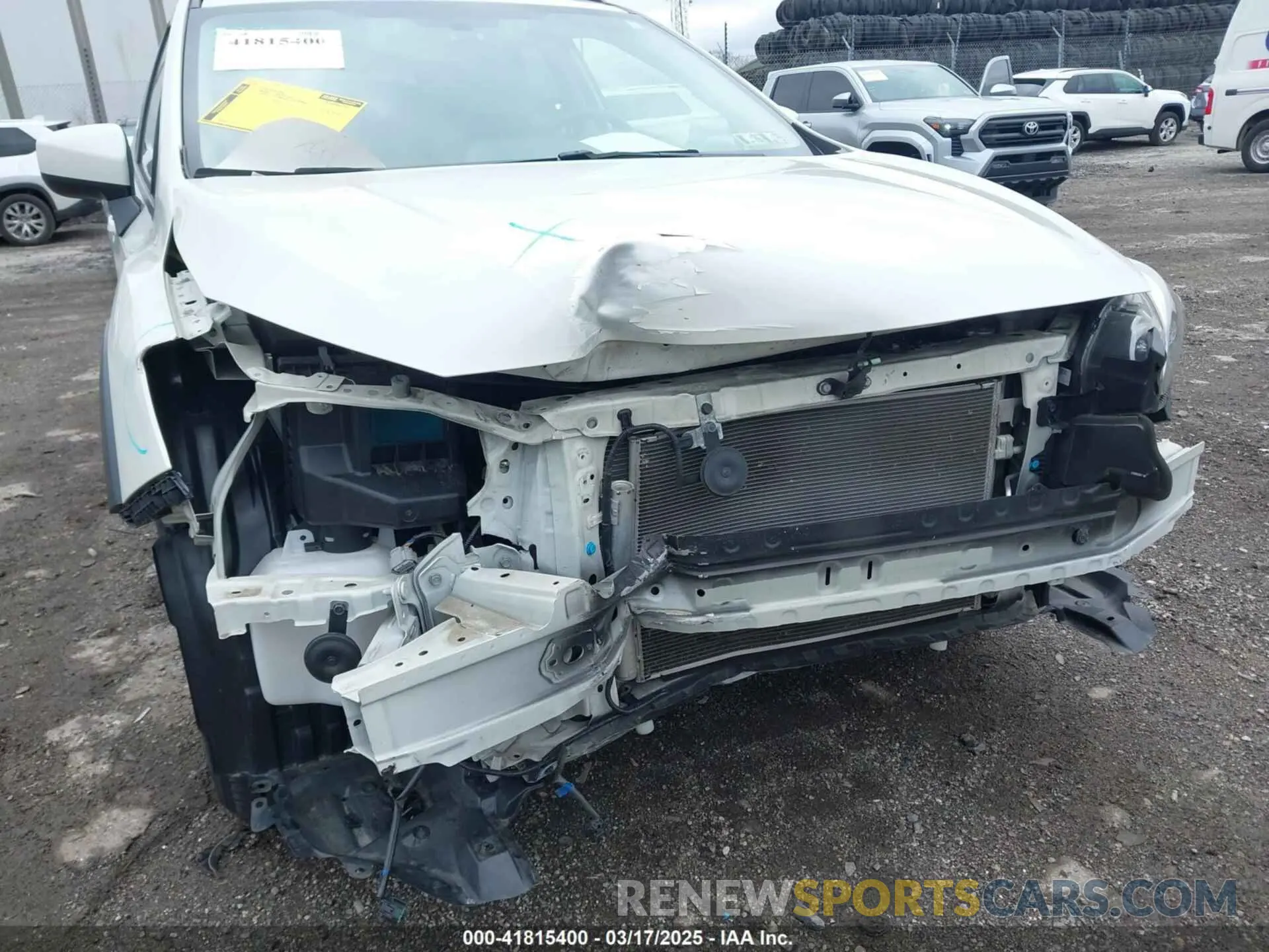 6 Photograph of a damaged car JF2GTAEC1L8233844 SUBARU CROSSTREK 2020