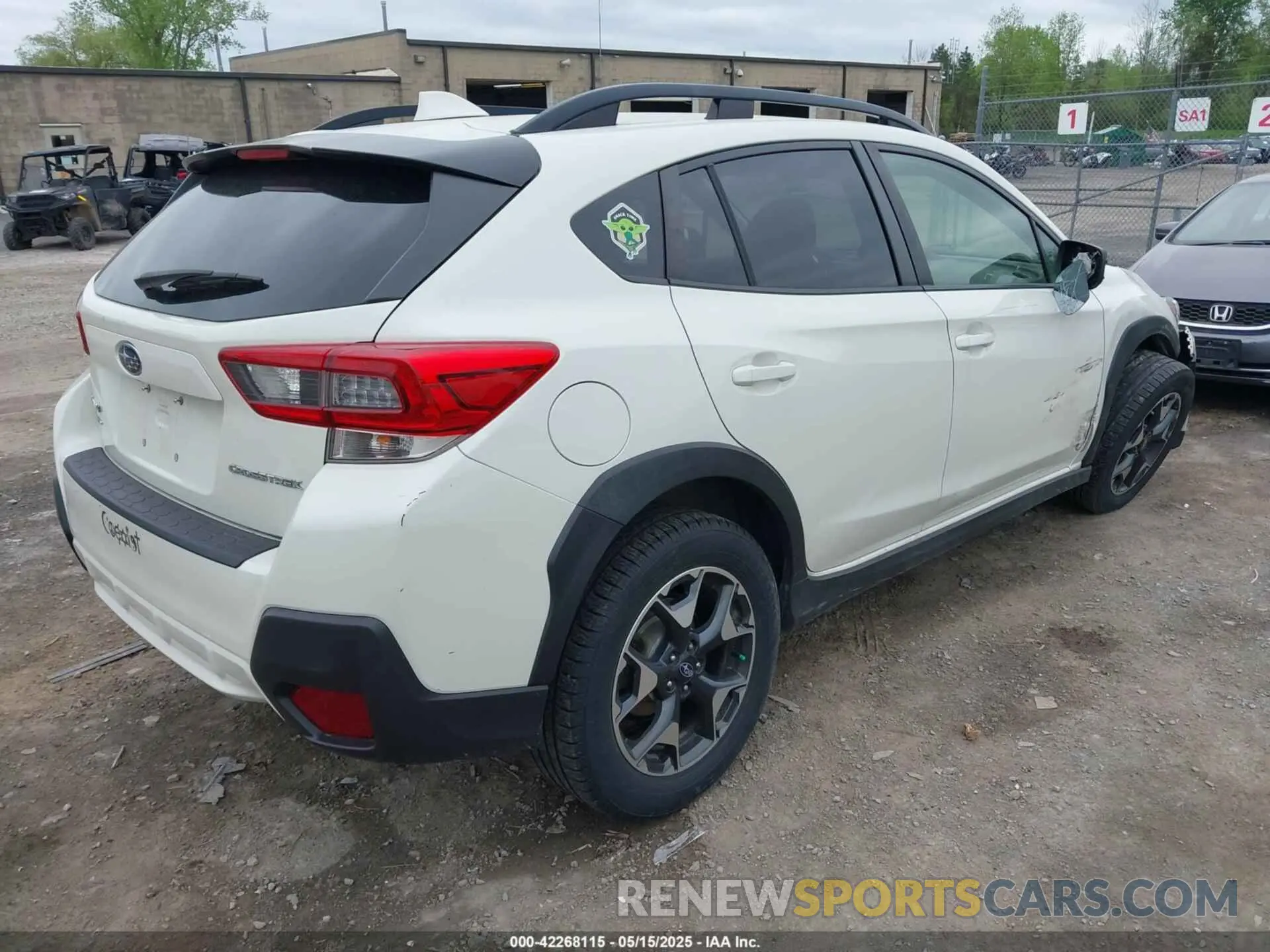 4 Photograph of a damaged car JF2GTAEC1L8244259 SUBARU CROSSTREK 2020