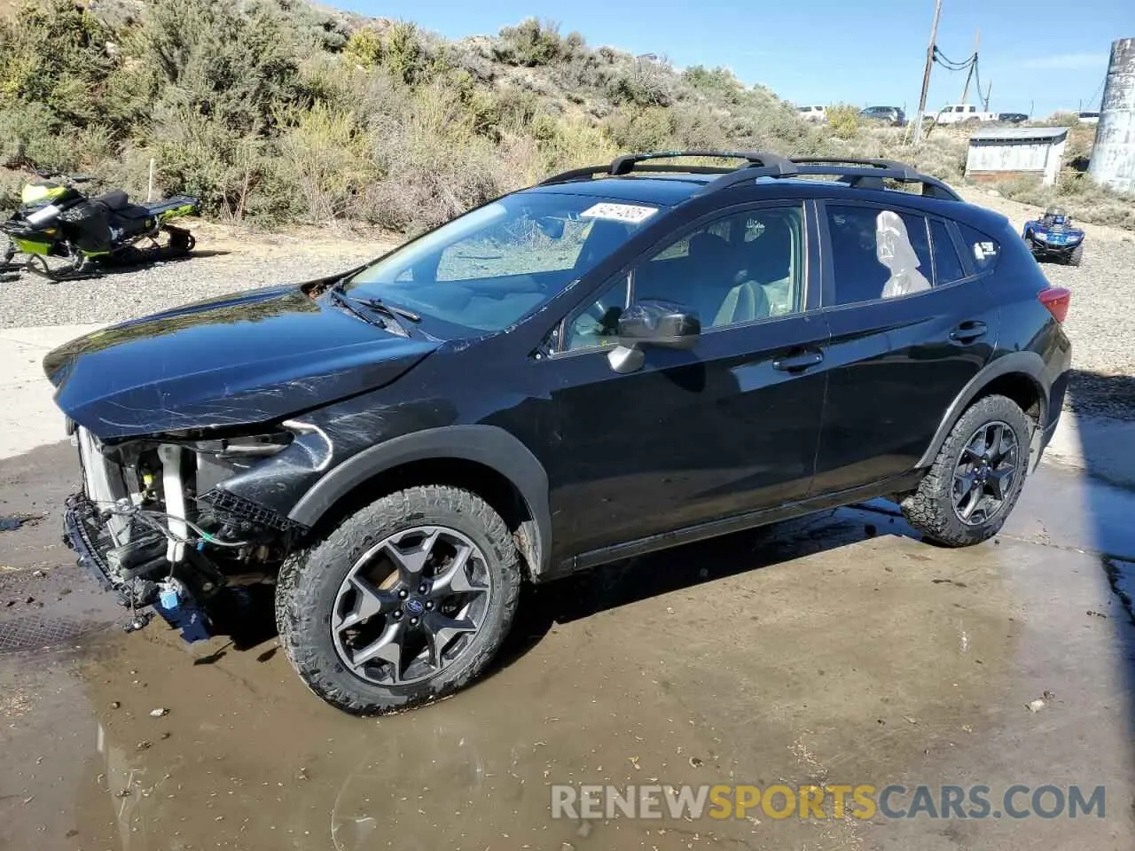 1 Photograph of a damaged car JF2GTAEC1LH276886 SUBARU CROSSTREK 2020