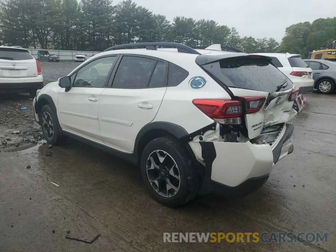 2 Photograph of a damaged car JF2GTAEC2L8255965 SUBARU CROSSTREK 2020