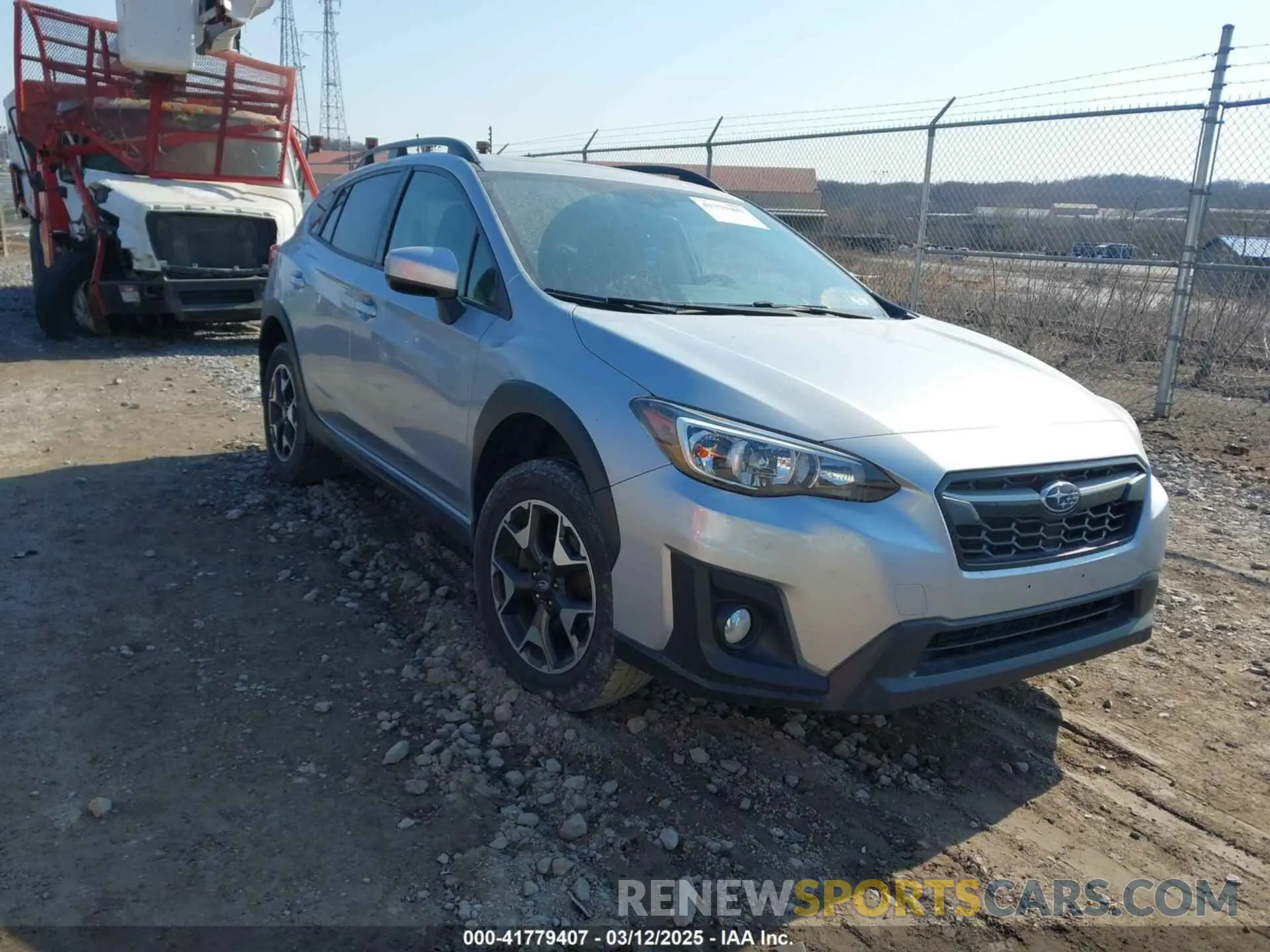 1 Photograph of a damaged car JF2GTAEC5L8222376 SUBARU CROSSTREK 2020