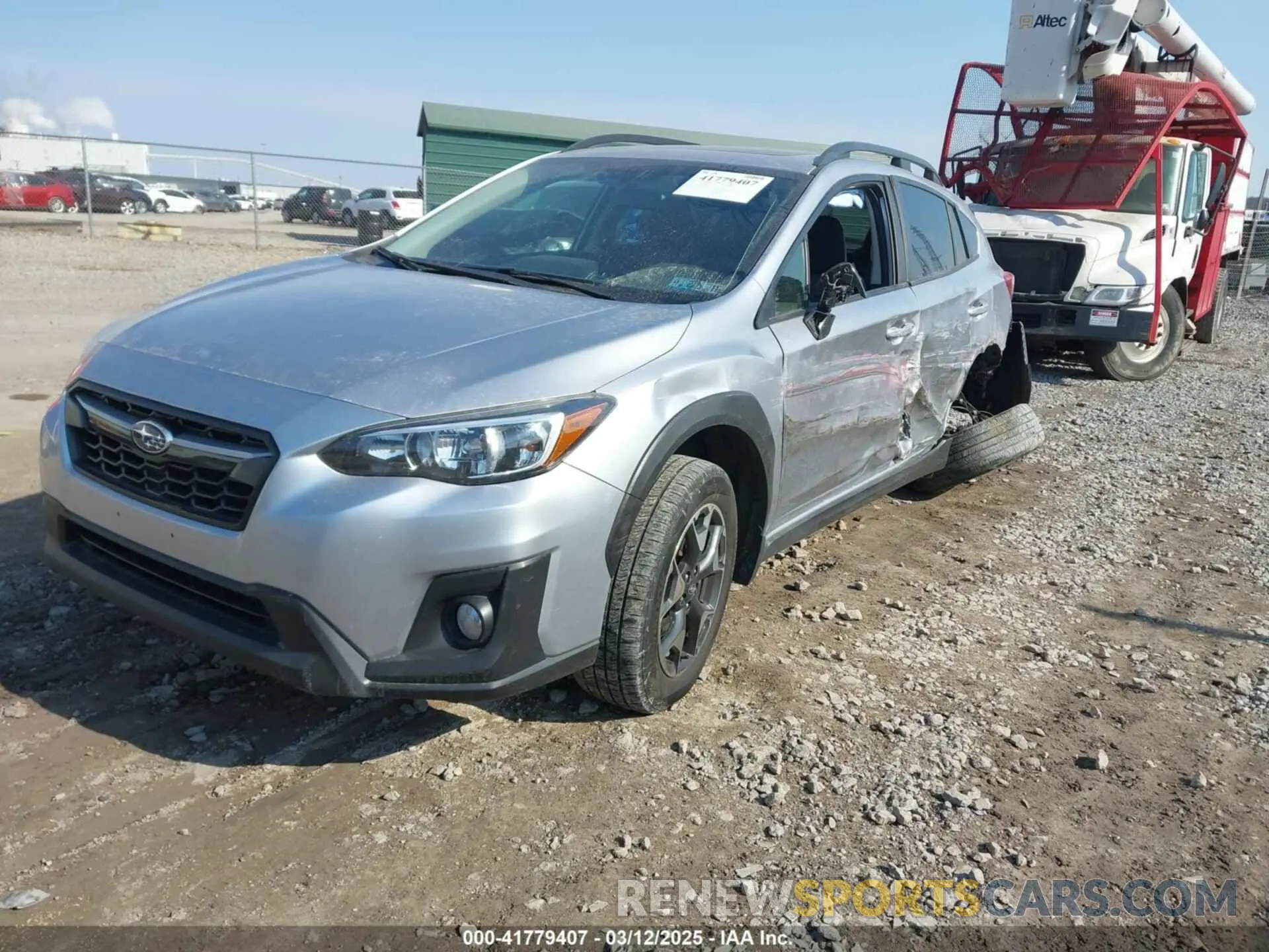 2 Photograph of a damaged car JF2GTAEC5L8222376 SUBARU CROSSTREK 2020