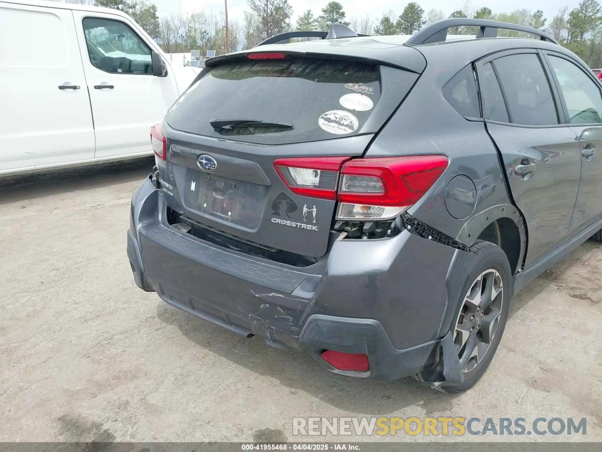 6 Photograph of a damaged car JF2GTAEC5LH264854 SUBARU CROSSTREK 2020