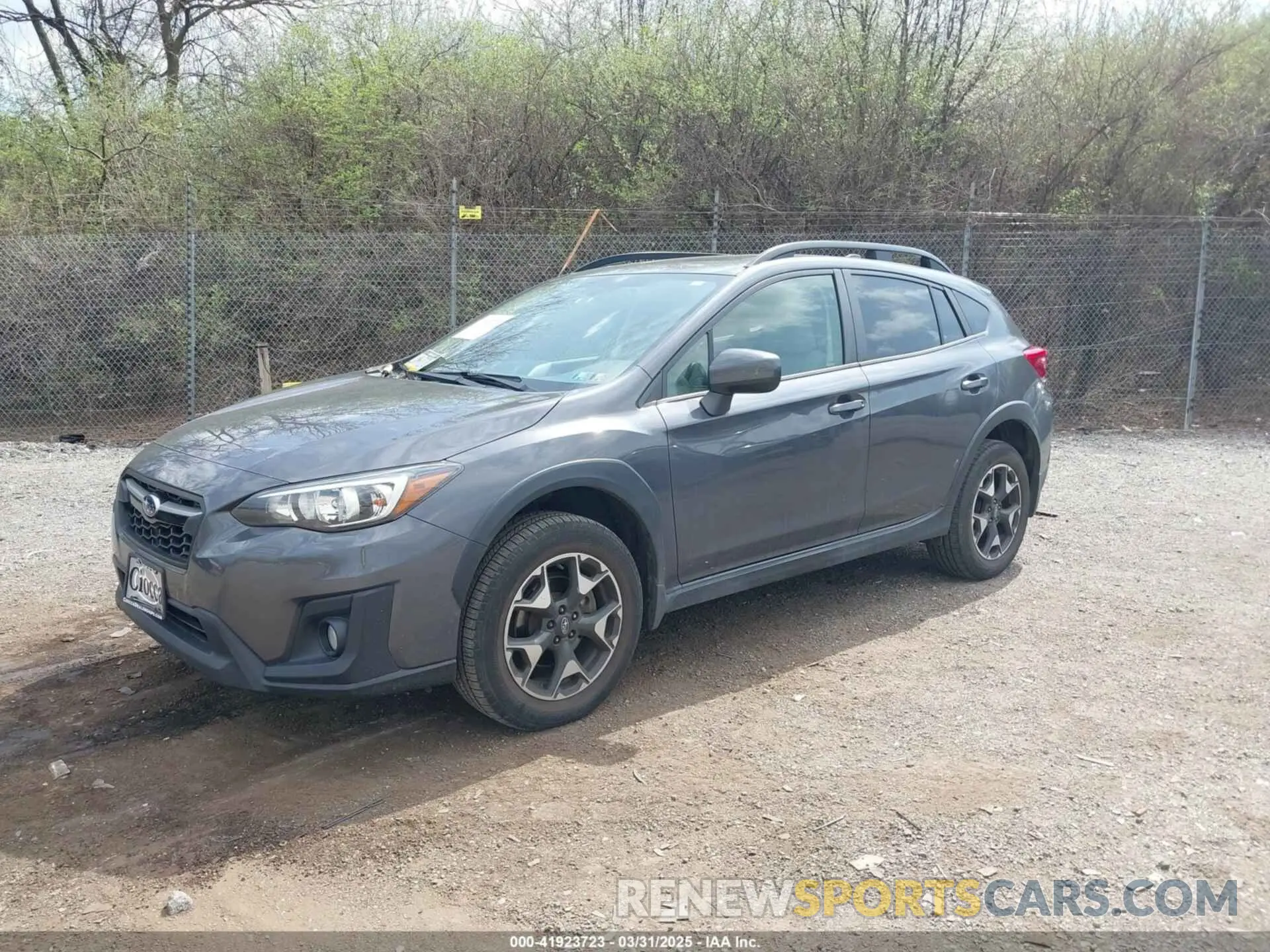 2 Photograph of a damaged car JF2GTAEC6L8202279 SUBARU CROSSTREK 2020