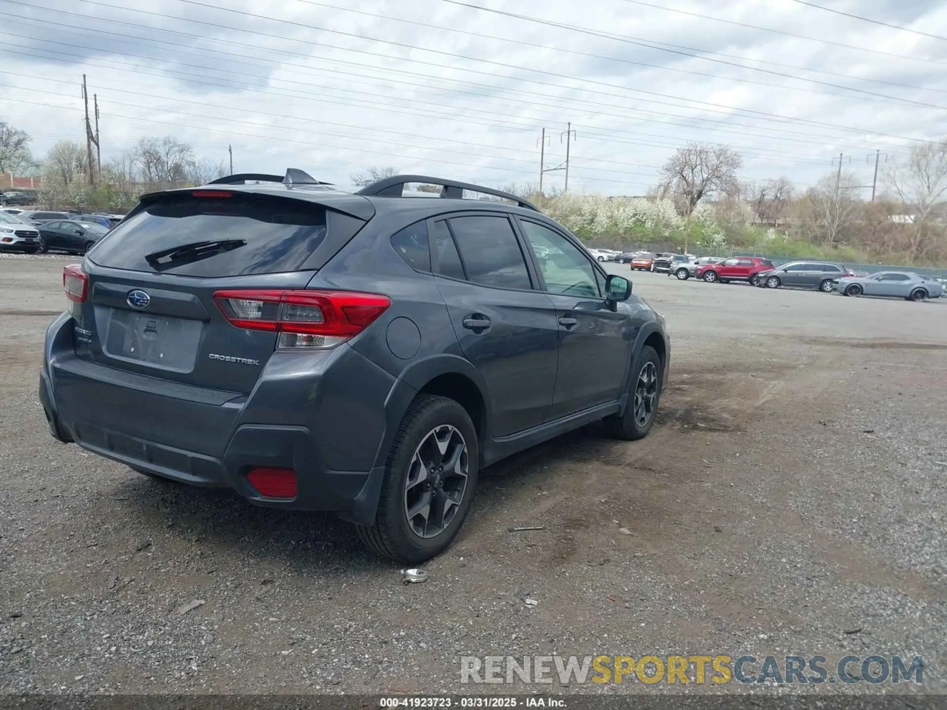 4 Photograph of a damaged car JF2GTAEC6L8202279 SUBARU CROSSTREK 2020