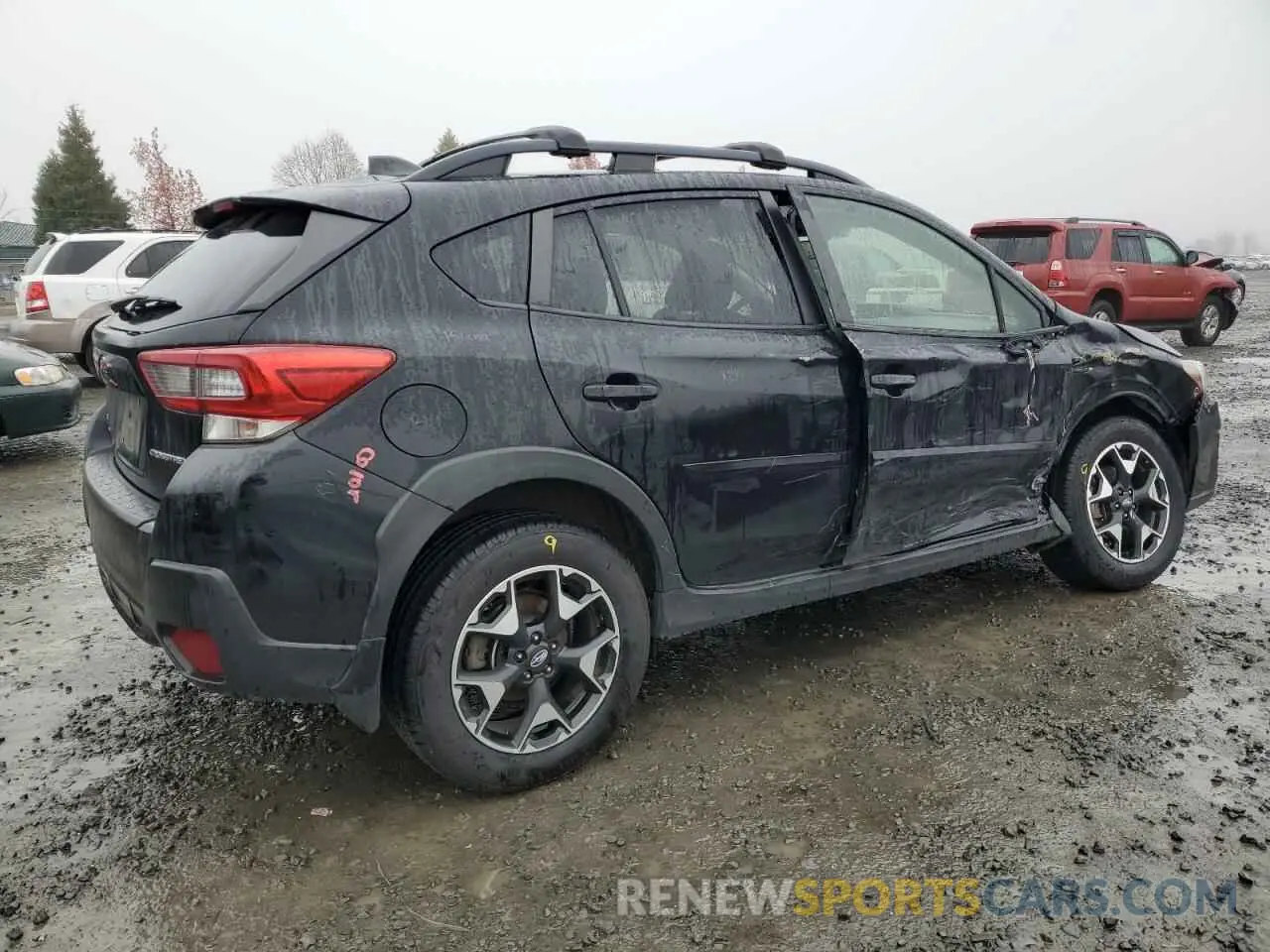 3 Photograph of a damaged car JF2GTAEC6L8220992 SUBARU CROSSTREK 2020