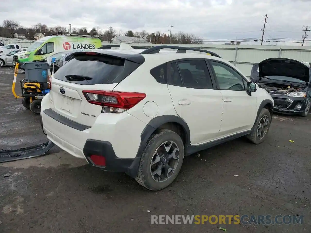 3 Photograph of a damaged car JF2GTAEC7L8218765 SUBARU CROSSTREK 2020