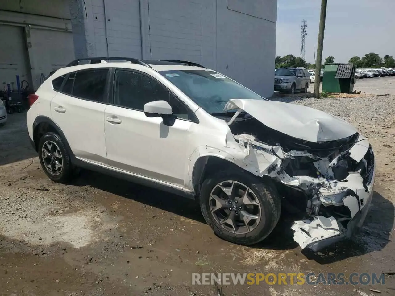 4 Photograph of a damaged car JF2GTAEC7LH242175 SUBARU CROSSTREK 2020