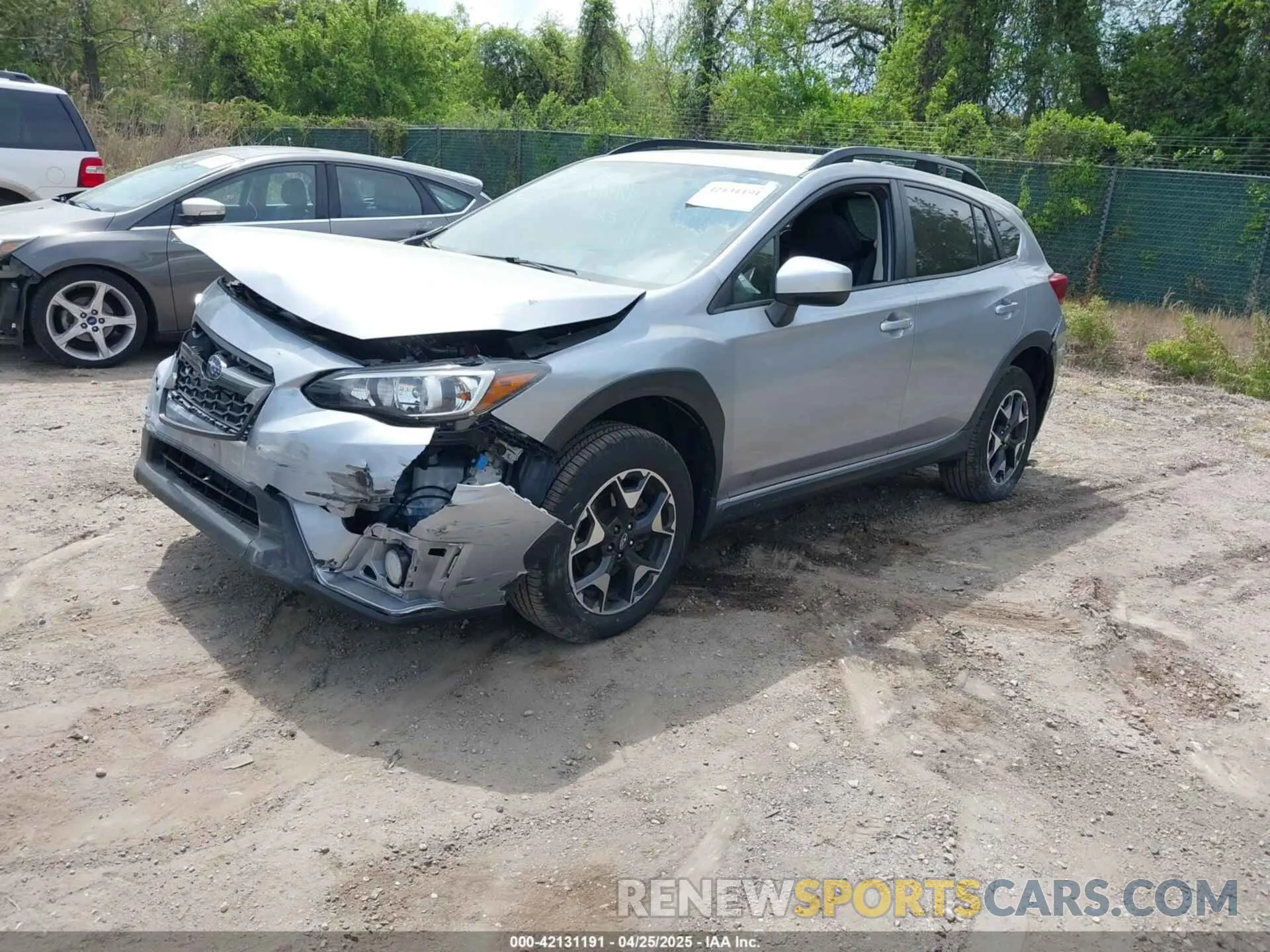 2 Photograph of a damaged car JF2GTAEC8L8243495 SUBARU CROSSTREK 2020
