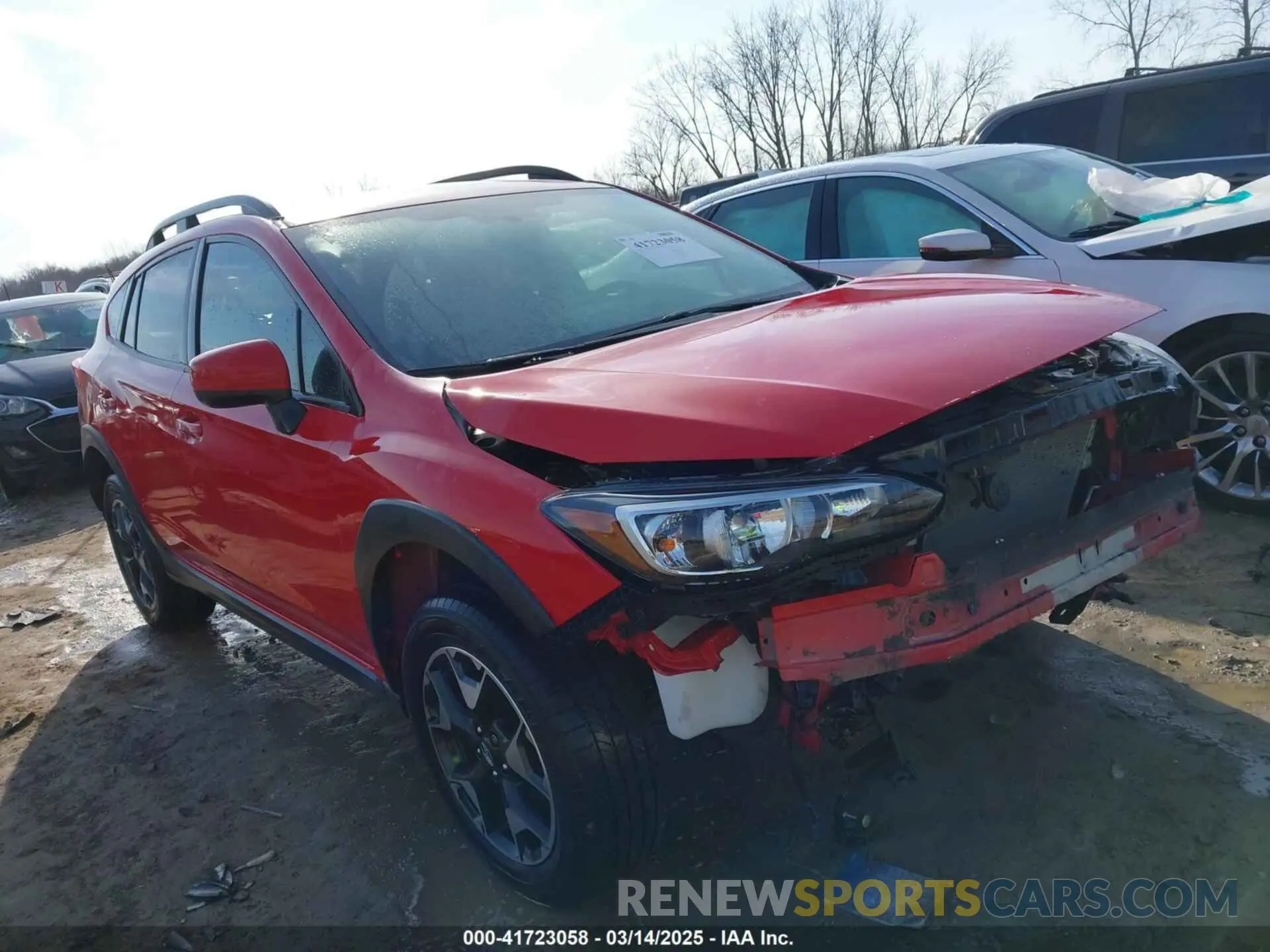 1 Photograph of a damaged car JF2GTAEC9L8226561 SUBARU CROSSTREK 2020