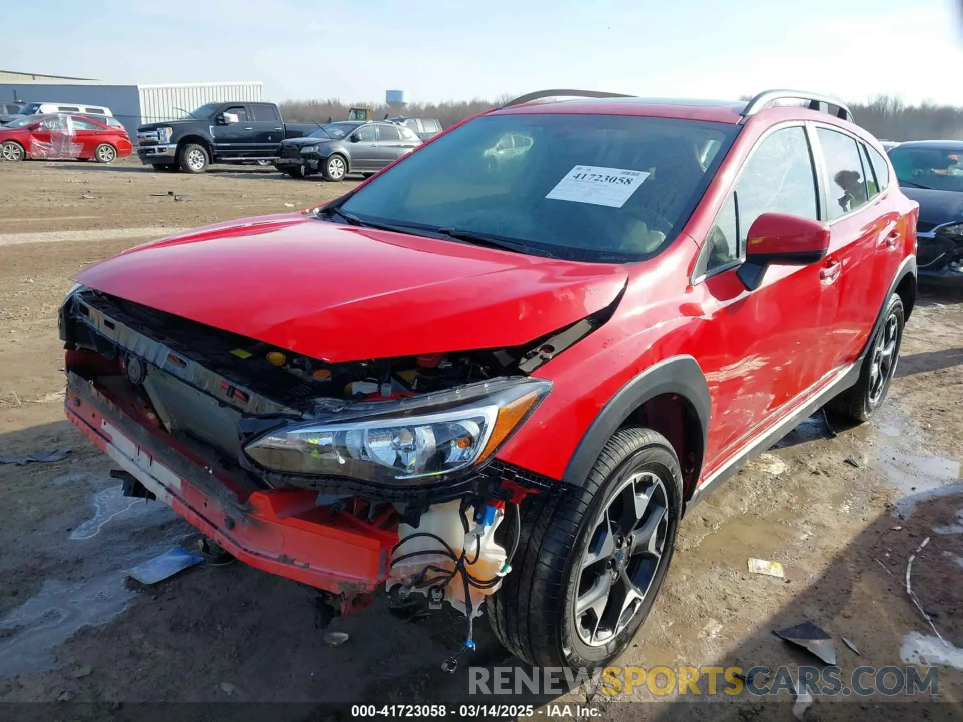 2 Photograph of a damaged car JF2GTAEC9L8226561 SUBARU CROSSTREK 2020