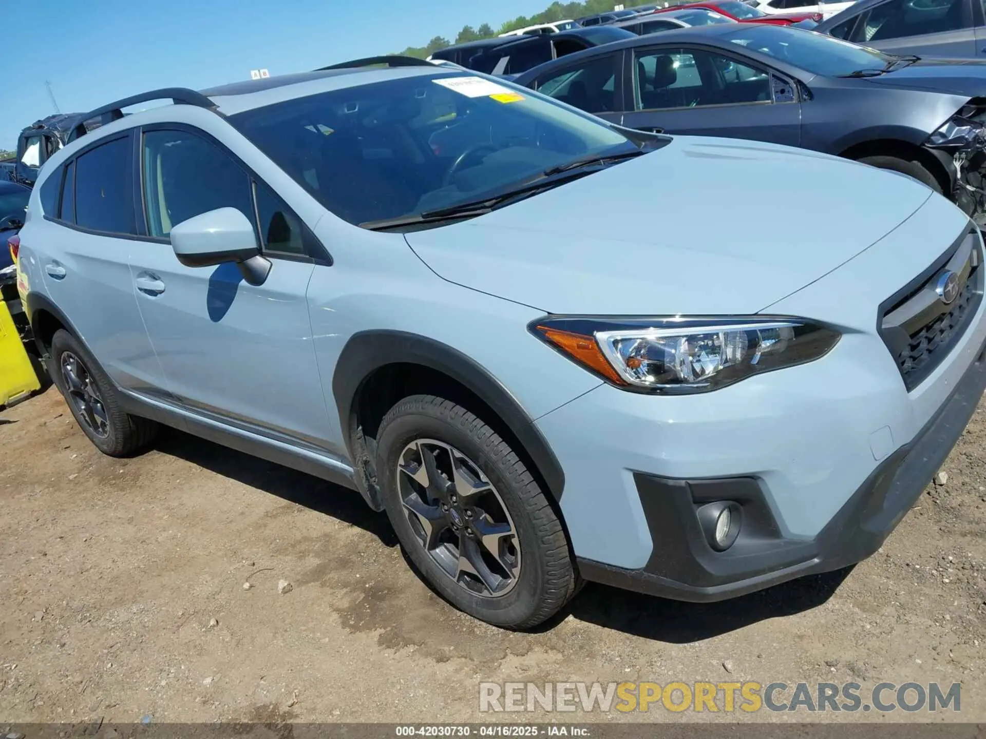 1 Photograph of a damaged car JF2GTAEC9L8227998 SUBARU CROSSTREK 2020