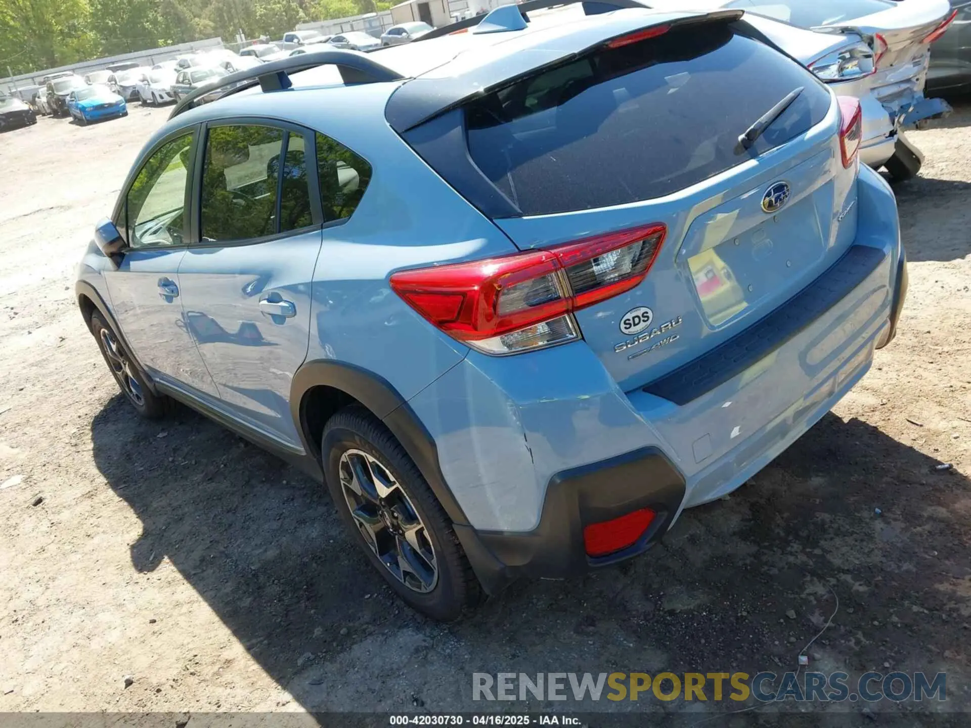 3 Photograph of a damaged car JF2GTAEC9L8227998 SUBARU CROSSTREK 2020