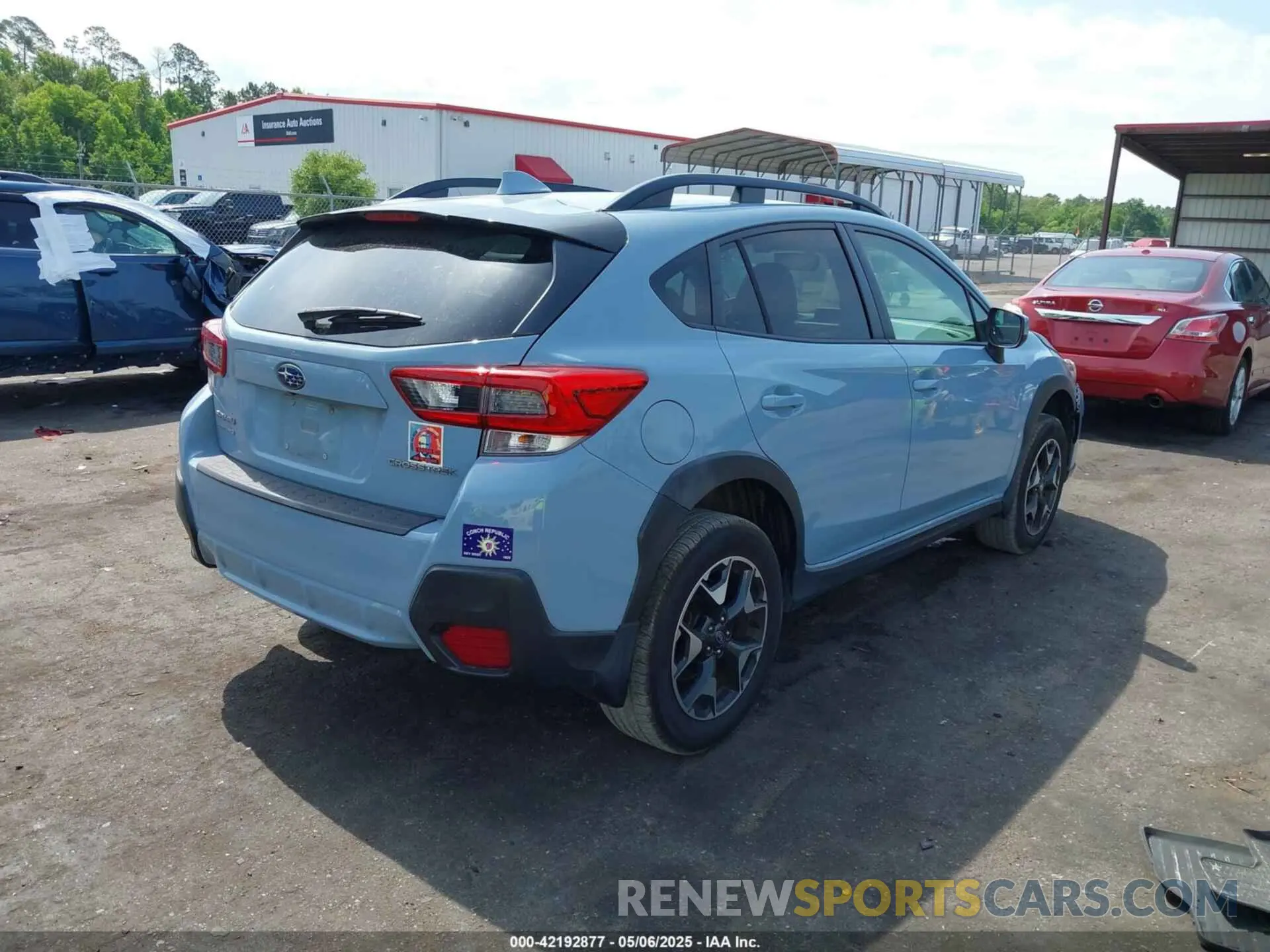 4 Photograph of a damaged car JF2GTAEC9L8274397 SUBARU CROSSTREK 2020