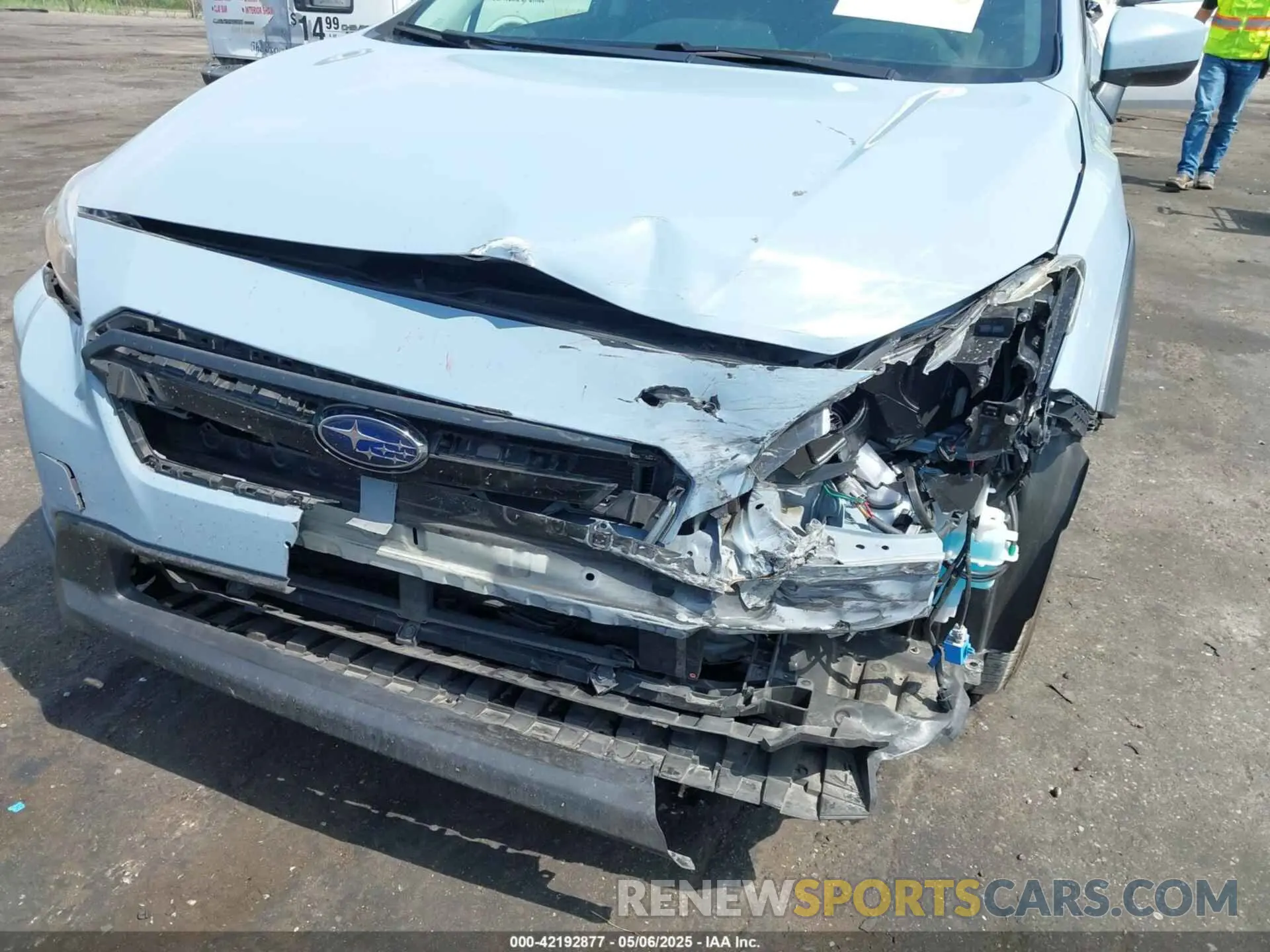 6 Photograph of a damaged car JF2GTAEC9L8274397 SUBARU CROSSTREK 2020