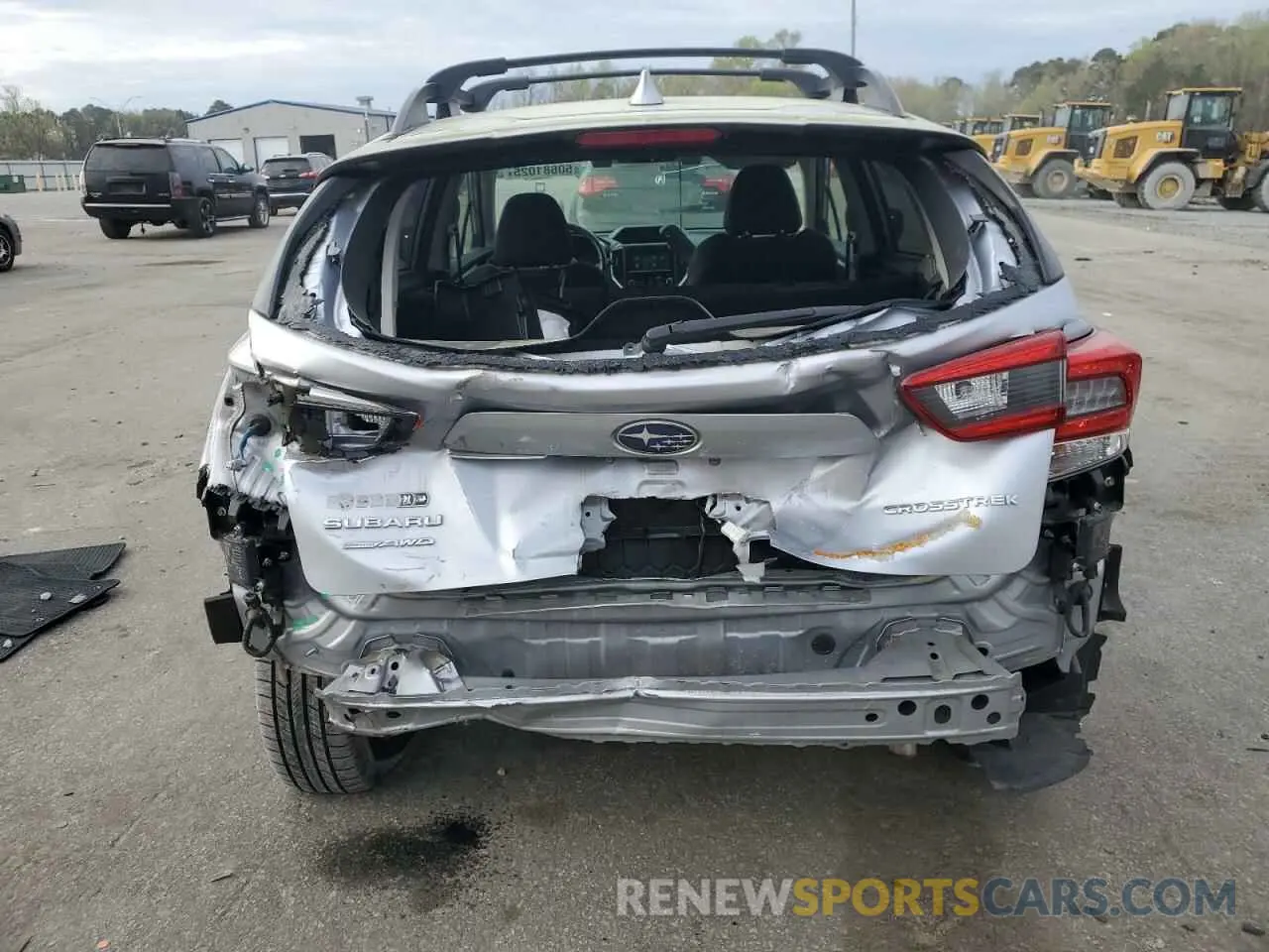 6 Photograph of a damaged car JF2GTAEC9LH251573 SUBARU CROSSTREK 2020