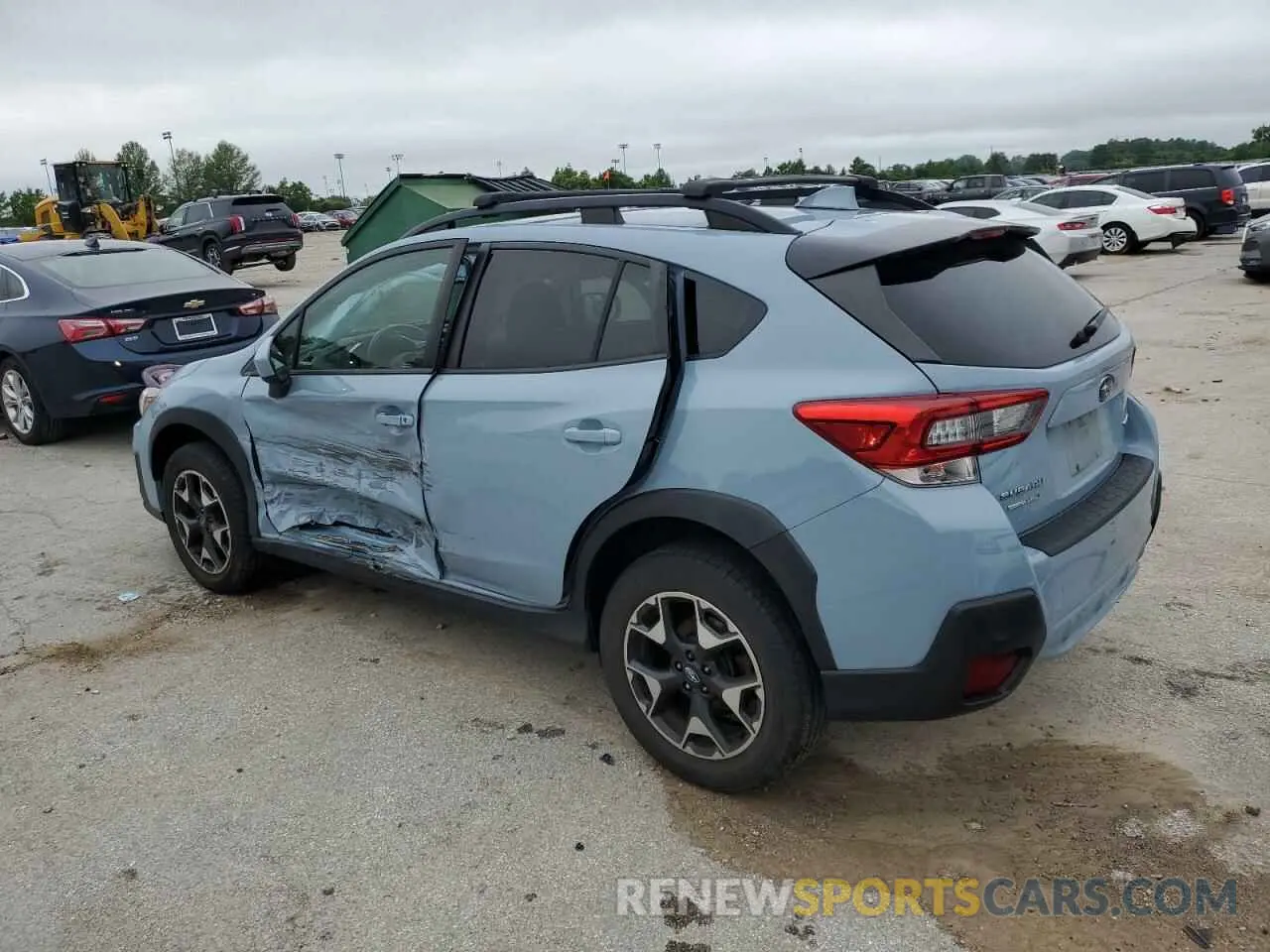 2 Photograph of a damaged car JF2GTAECXL8220753 SUBARU CROSSTREK 2020