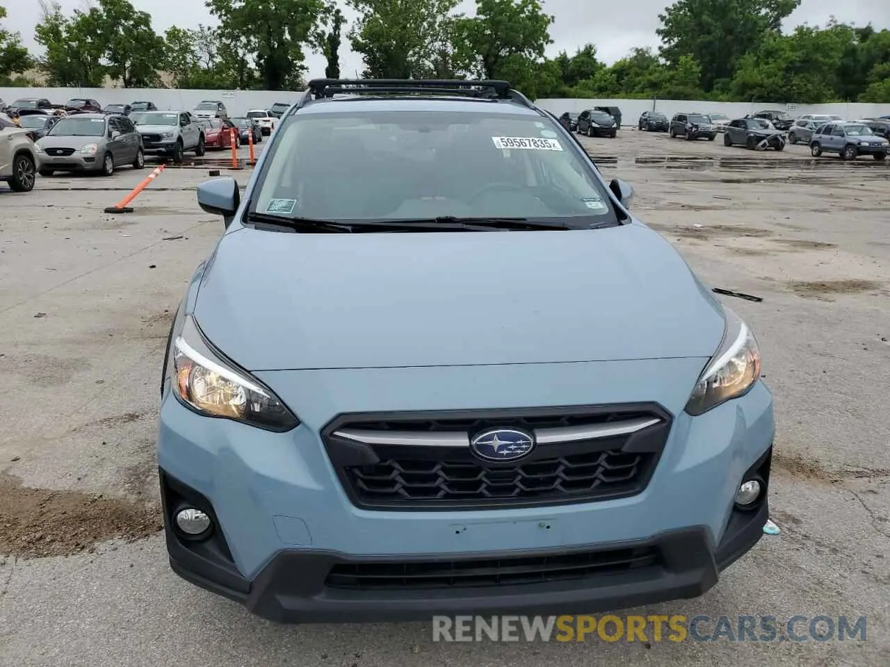 5 Photograph of a damaged car JF2GTAECXL8220753 SUBARU CROSSTREK 2020
