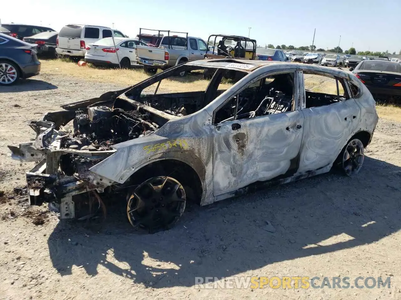 1 Photograph of a damaged car JF2GTAECXLH210093 SUBARU CROSSTREK 2020