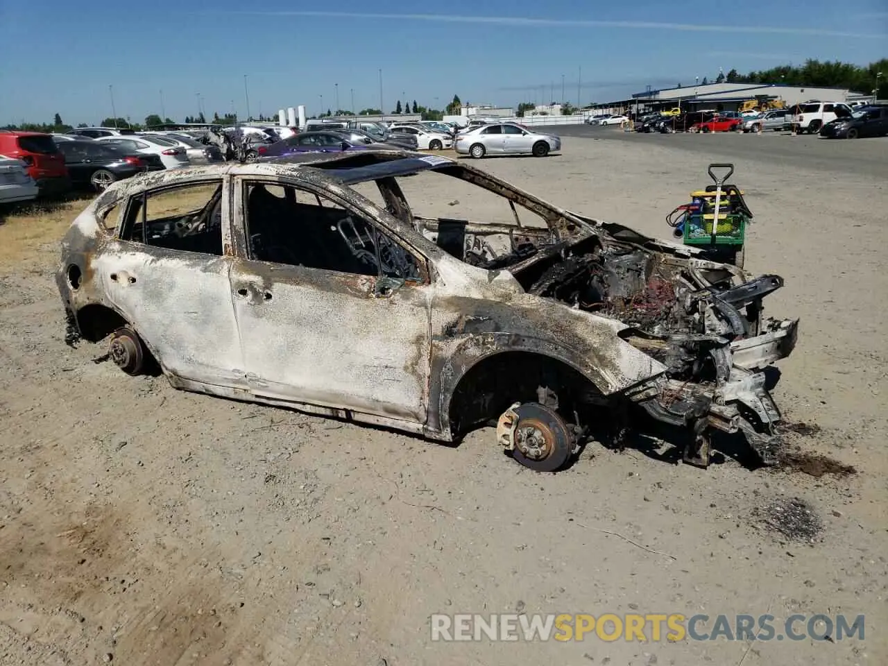 4 Photograph of a damaged car JF2GTAECXLH210093 SUBARU CROSSTREK 2020
