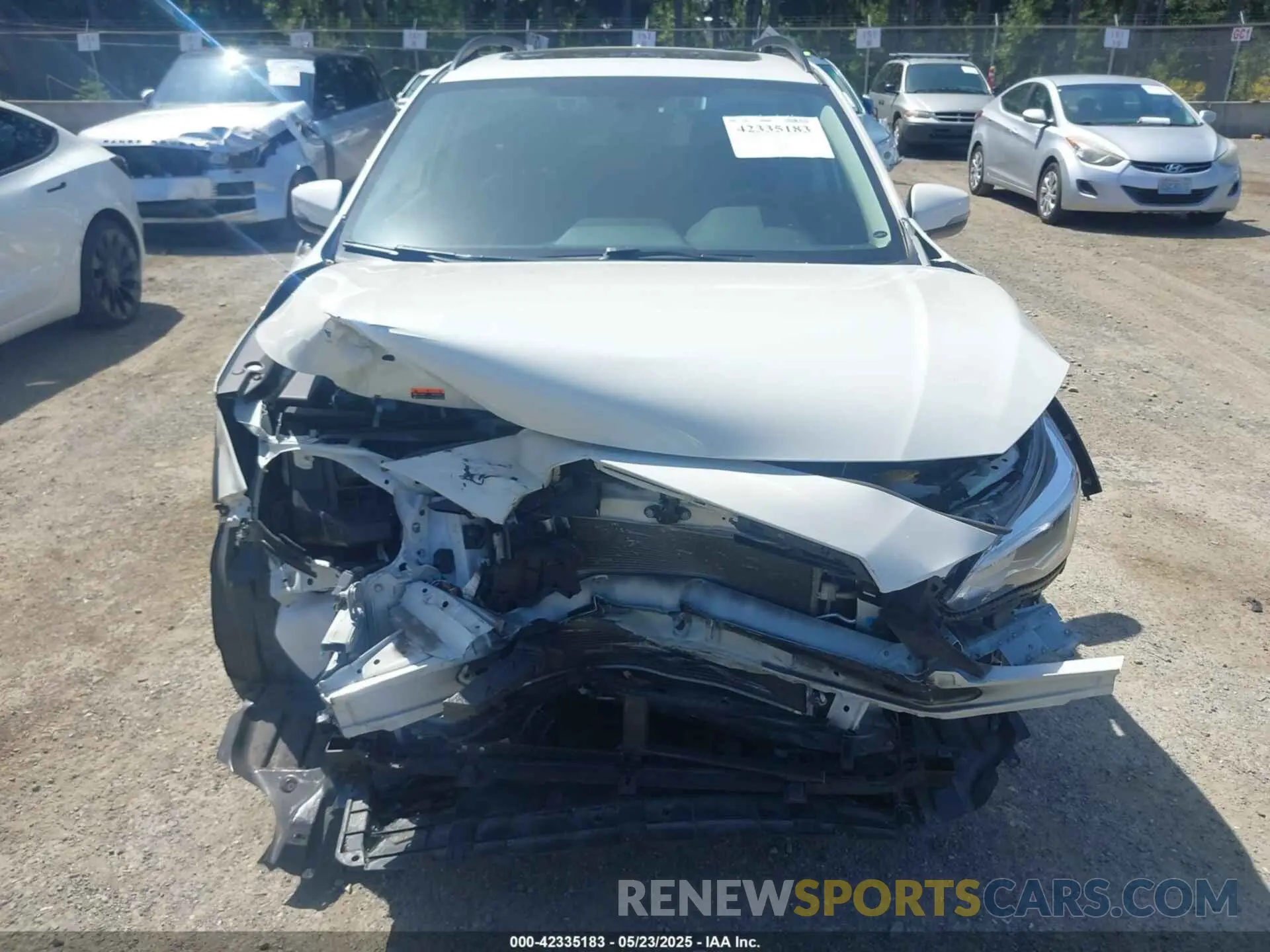 6 Photograph of a damaged car JF2GTAMC5L8234030 SUBARU CROSSTREK 2020