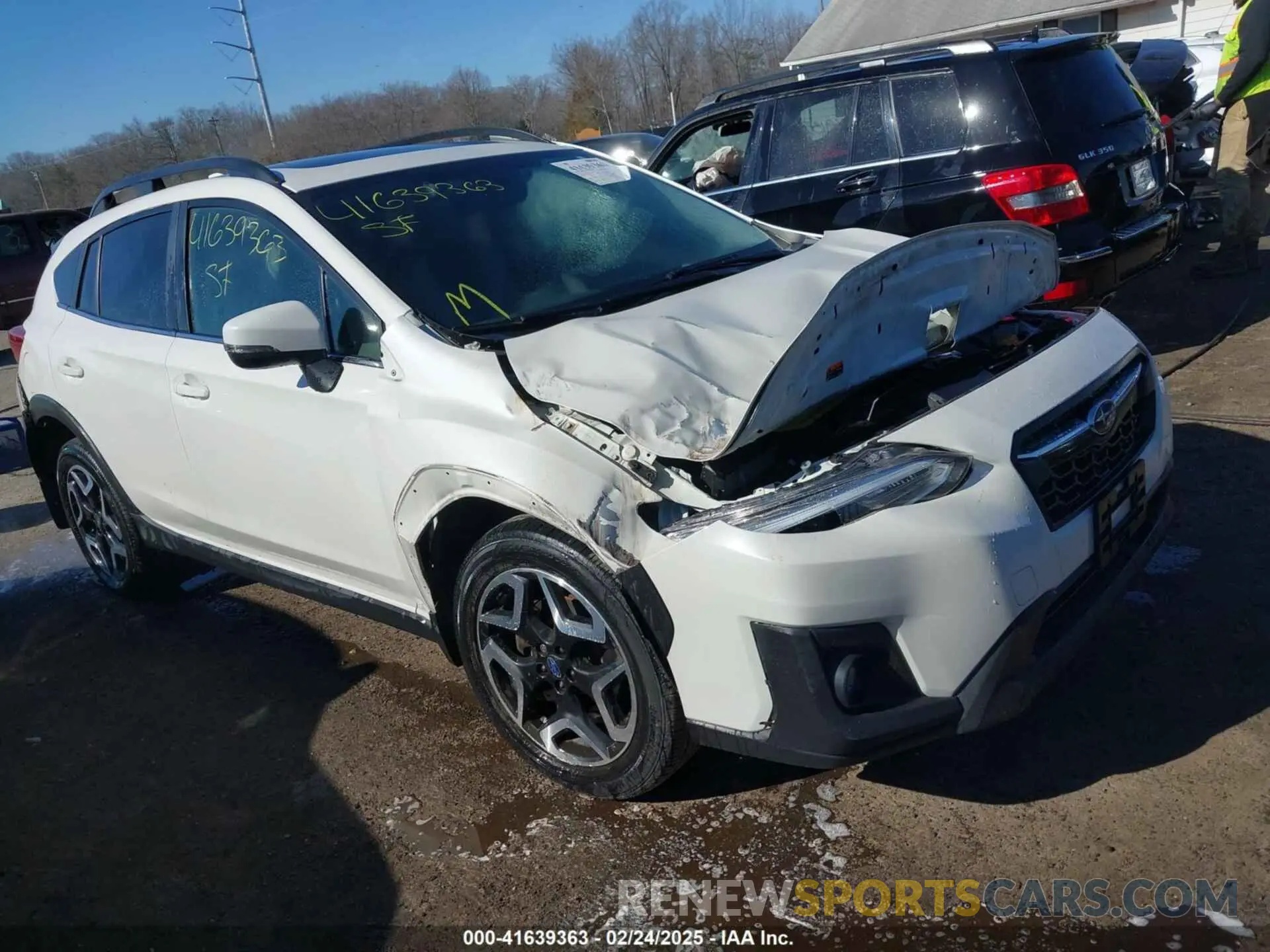 1 Photograph of a damaged car JF2GTAMC5L8274429 SUBARU CROSSTREK 2020