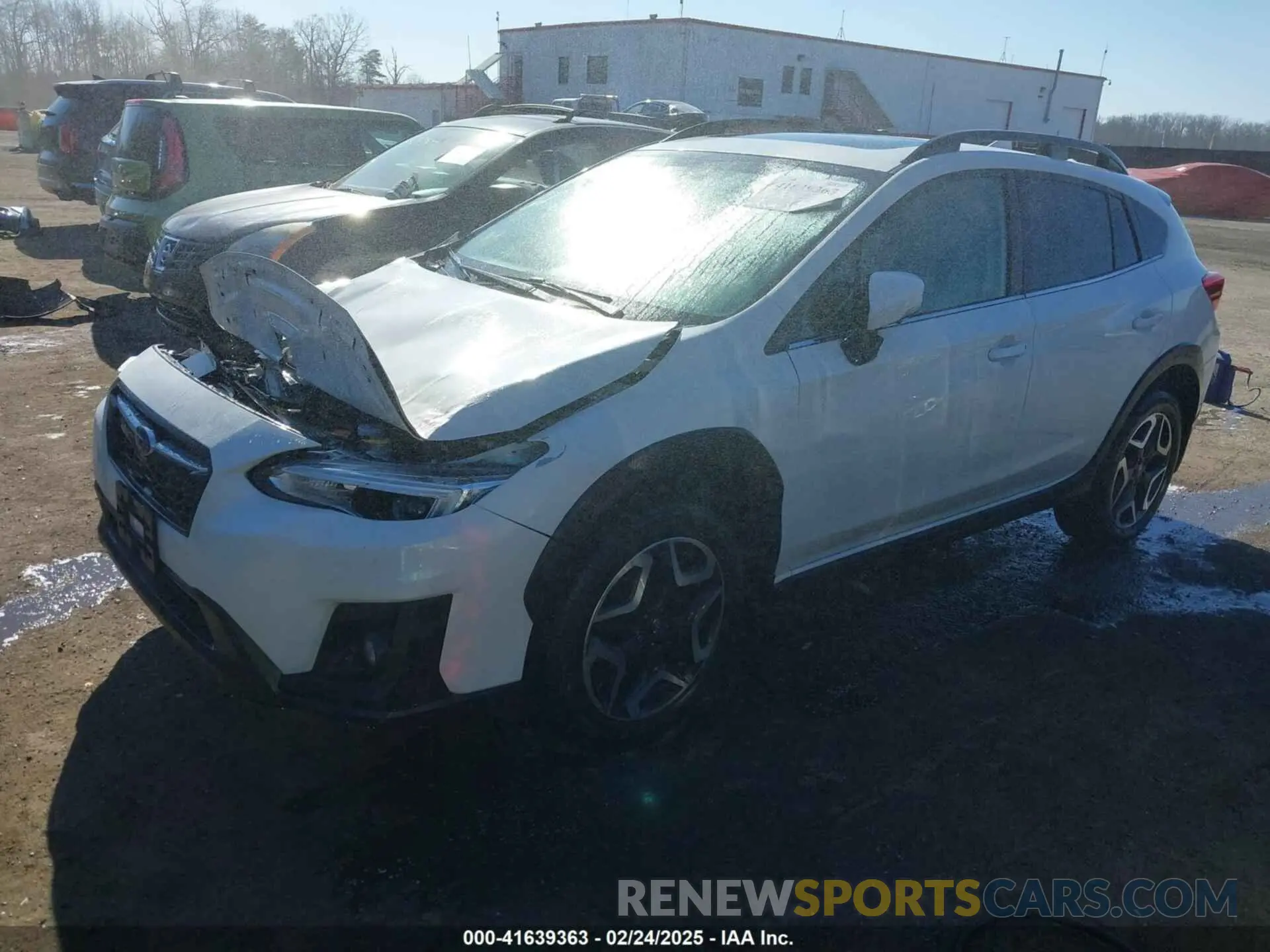 2 Photograph of a damaged car JF2GTAMC5L8274429 SUBARU CROSSTREK 2020