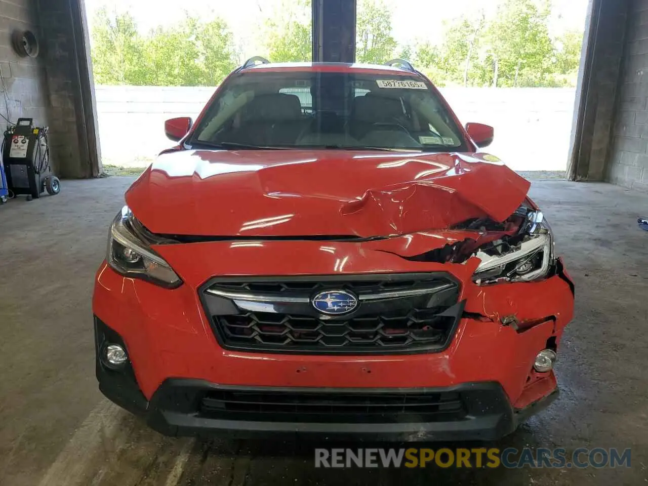 5 Photograph of a damaged car JF2GTAMC6LH265738 SUBARU CROSSTREK 2020