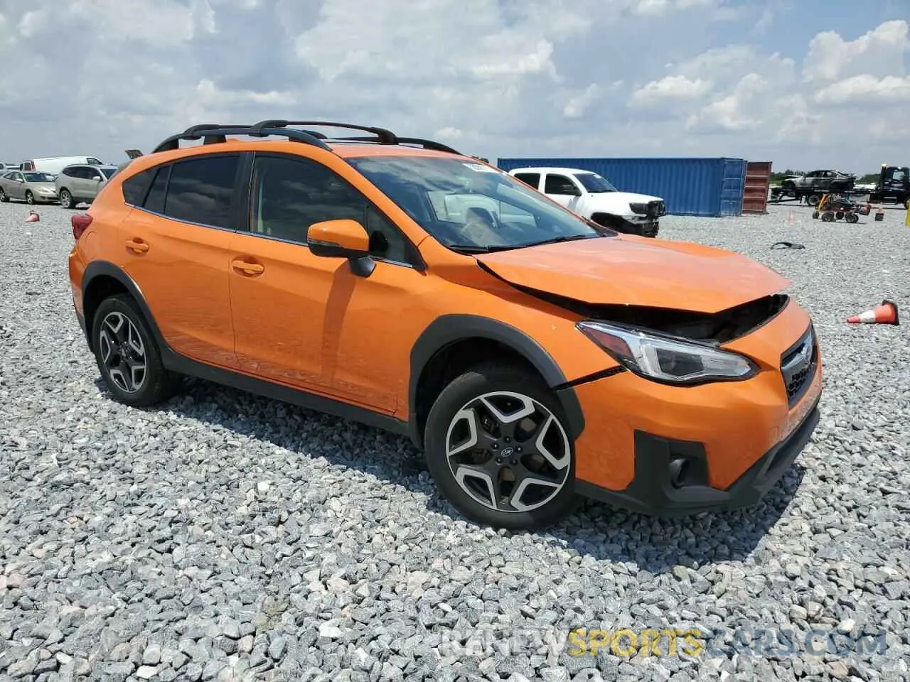 4 Photograph of a damaged car JF2GTAMC7LH212790 SUBARU CROSSTREK 2020