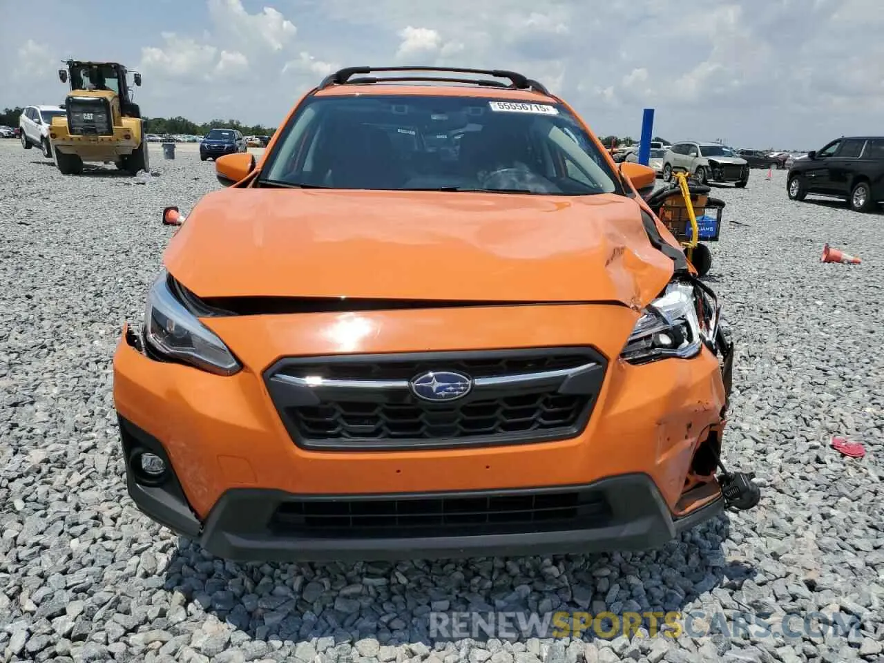5 Photograph of a damaged car JF2GTAMC7LH212790 SUBARU CROSSTREK 2020