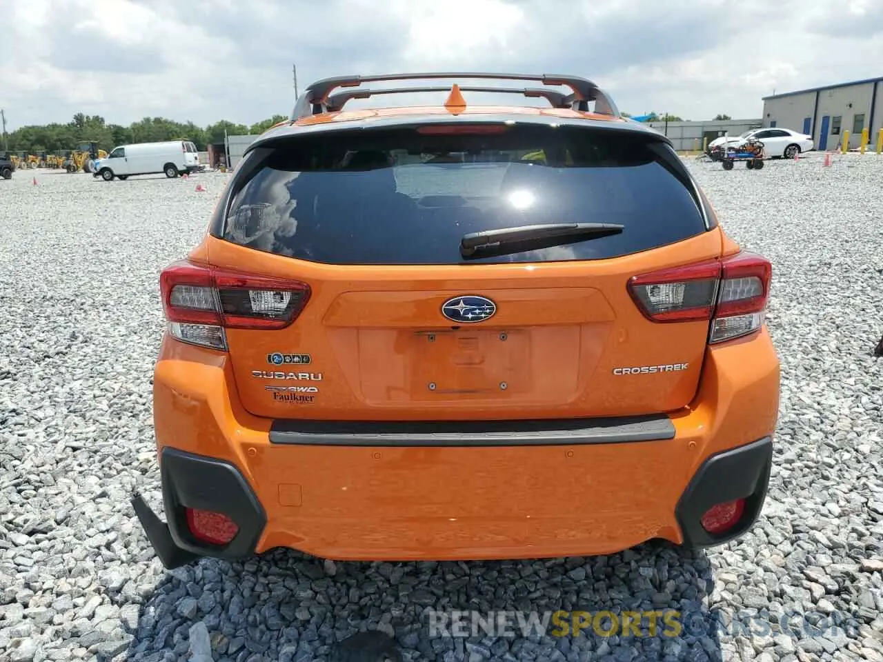6 Photograph of a damaged car JF2GTAMC7LH212790 SUBARU CROSSTREK 2020